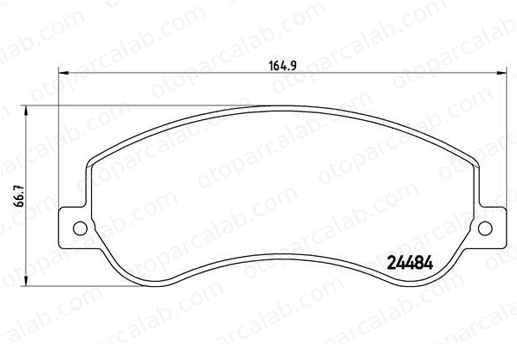 BREMBO P 85 115 Fren Disk Balata Ön VW AMAROK AMAROK Platform şasi 2H0698151A 2H0698151