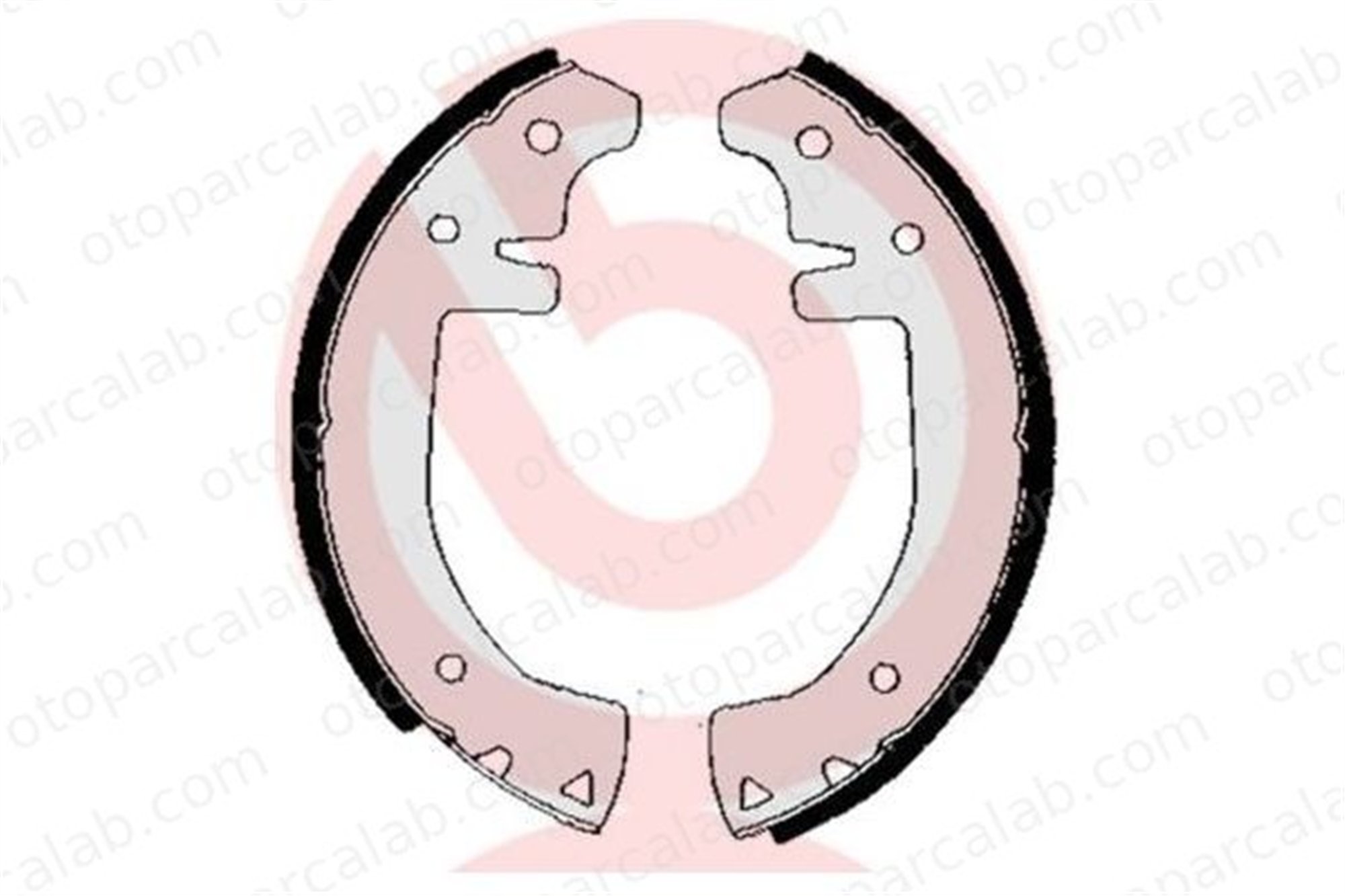 BREMBO S 68 501 El Fren Balatası RENAULT 4 5 870415700 0870415700