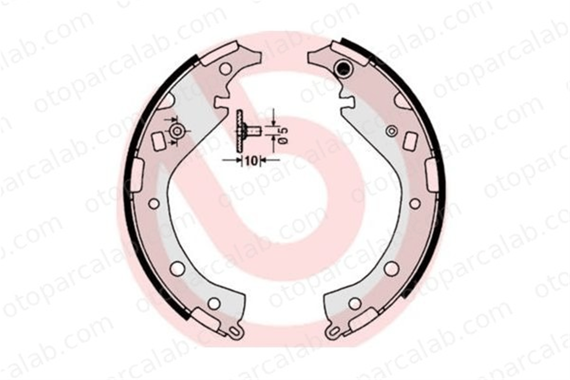 BREMBO S 83 549 El Fren Balatası TOYOTA CAMRY Sedan RAV 4 II 449501040 0449501040