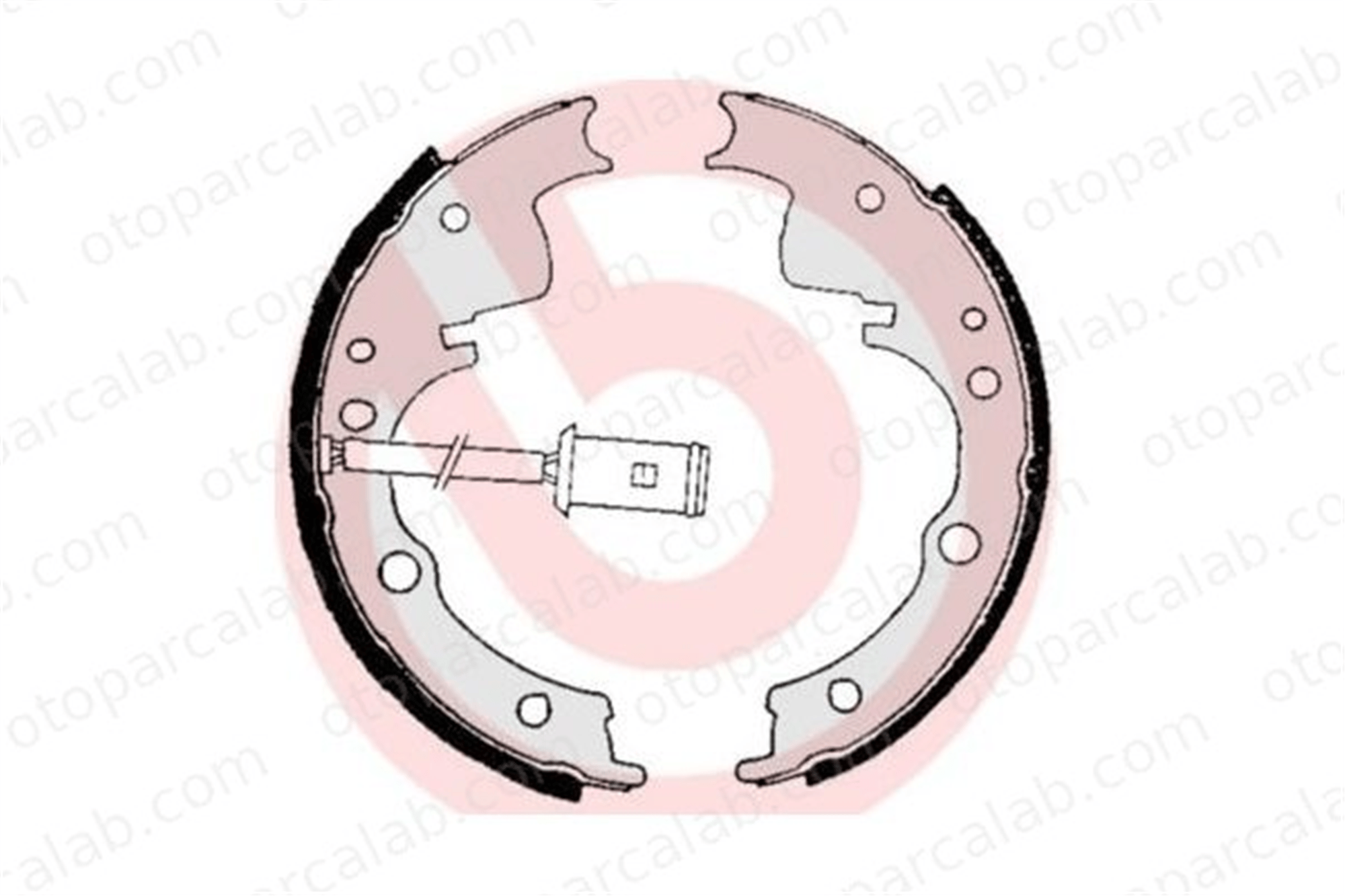 BREMBO S A6 505 El Fren Balatası IVECO DAILY II Panelvan/Van DAILY II Platform şasi 1906151 1906163