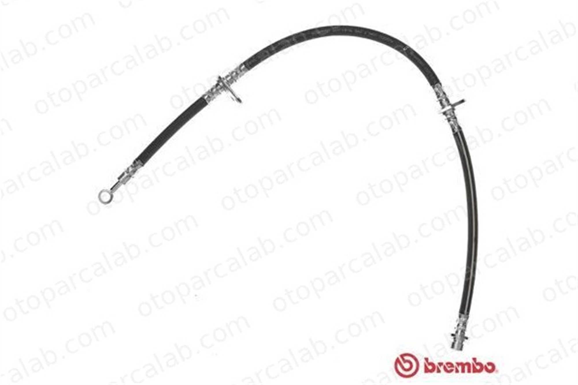 BREMBO T 52 023 Fren Hortumu Ön Sağ veya Sol HONDA CIVIC VI Fastback ROVER 400 II SHB000810 46411ST3E01
