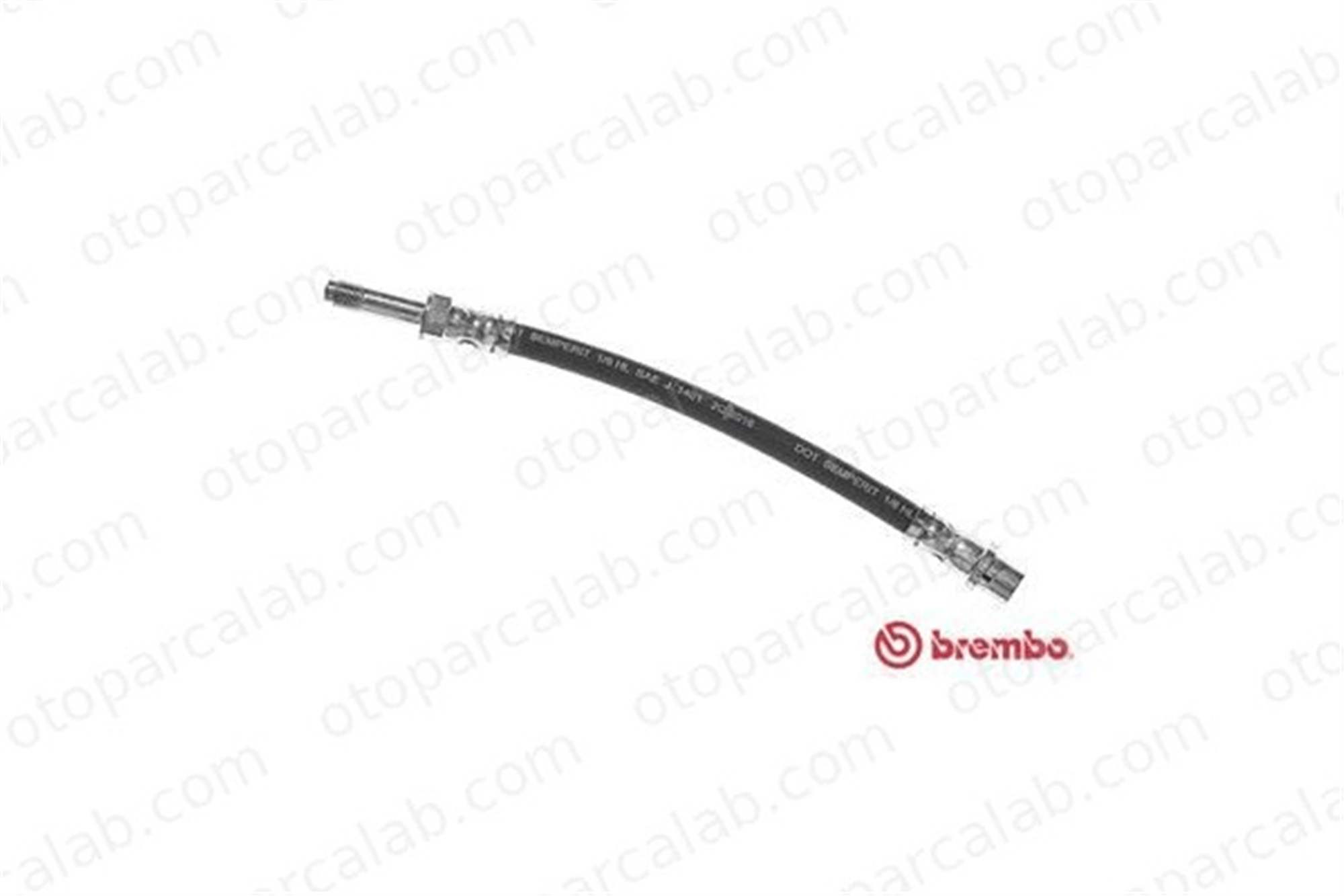 BREMBO T 85 127 Fren Hortumu Arka Sağ veya Sol VW TRANSPORTER T5 Minibüs/Otobüs TRANSPORTER T5 Panelvan/Van 7H0611776C 7H0611776