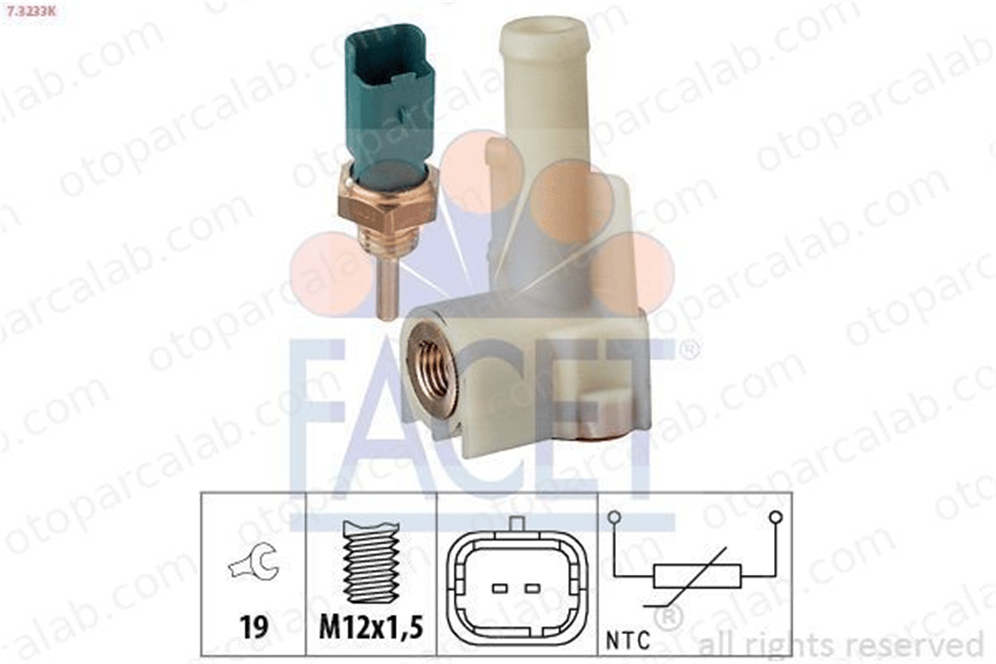 BRUCKE 71736835 Hararet Müşürü FIAT STILO STILO Multi Wagon 71736835