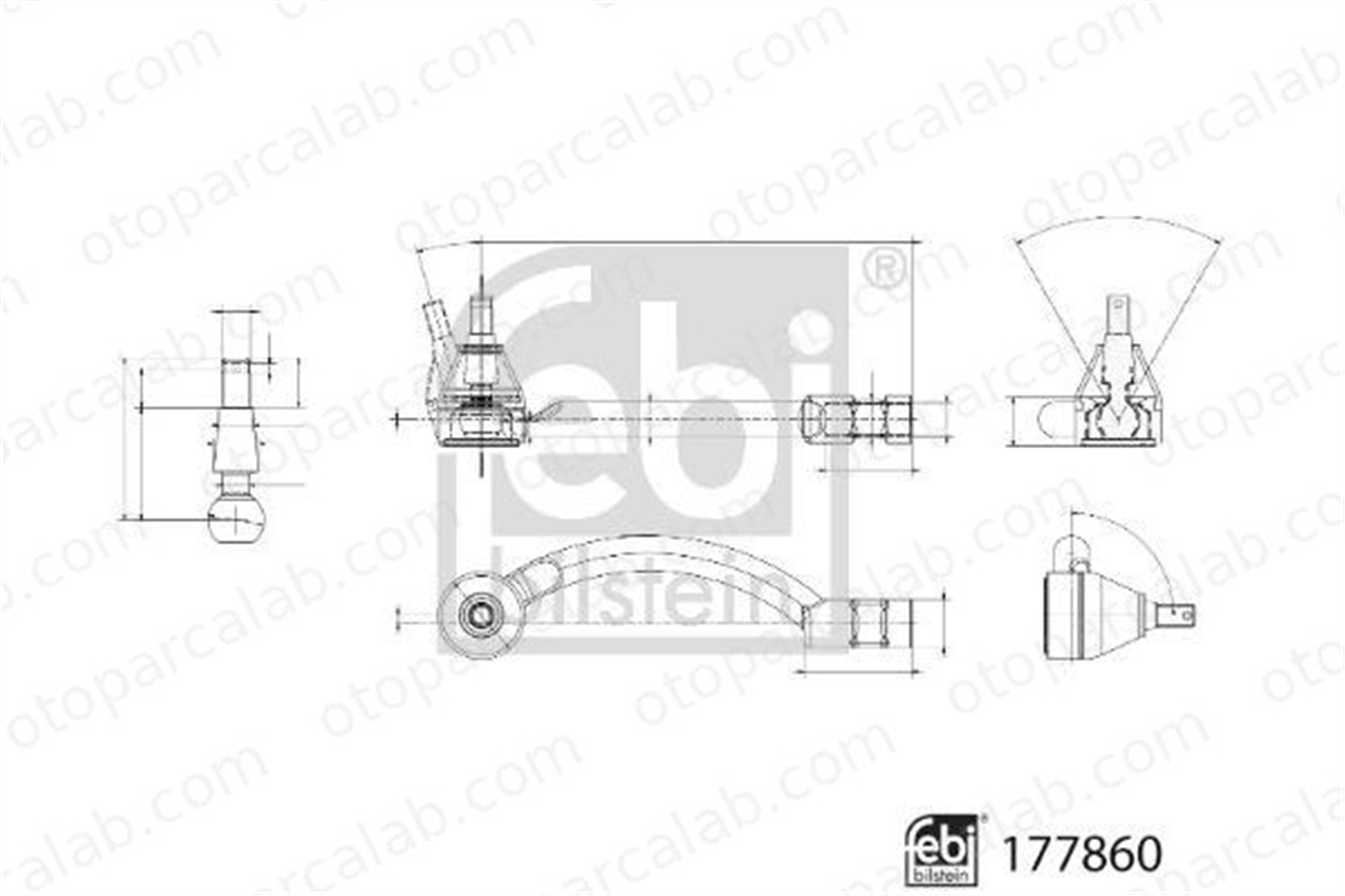 BSG 15-310-231 Rot Başı Sağ BMW 2 Active Tourer X1 32106869425 32105A018D4