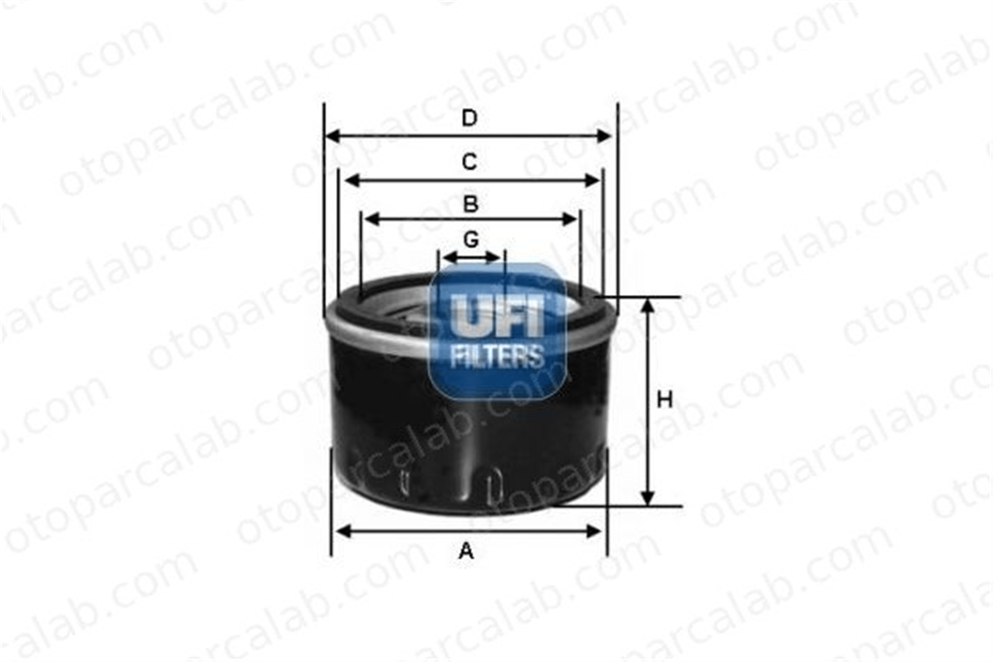 BSG 25-140-021 Yağ Filtresi FIAT 131 TIPO 5940899 4434794