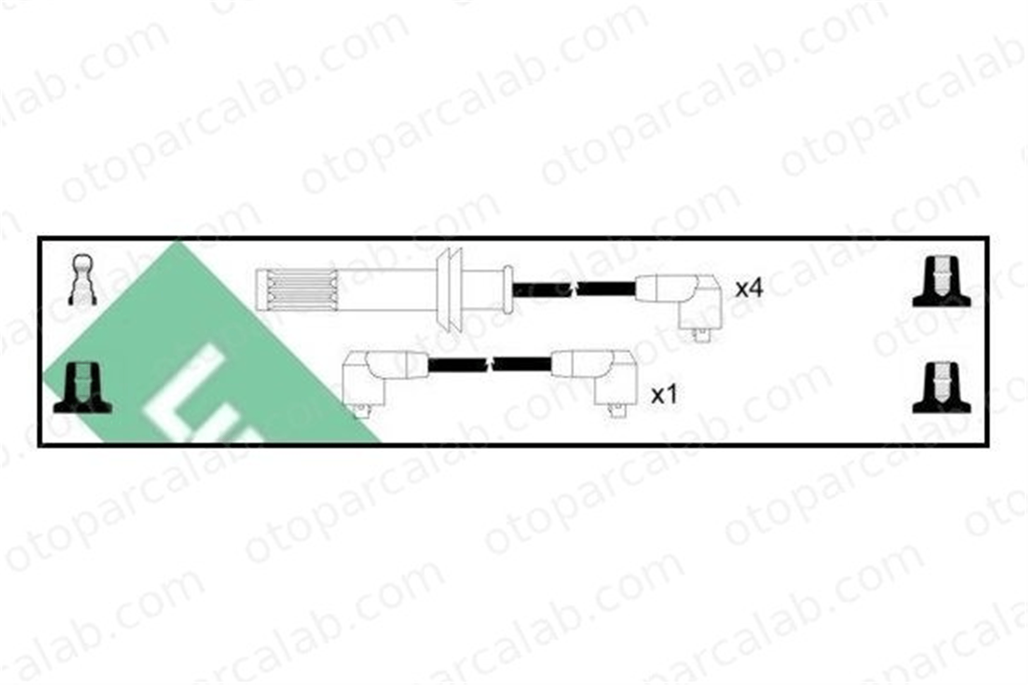 BSG 25-839-008 Buji Kablosu FIAT TIPO LANCIA DEDRA SW 7604095 7667281