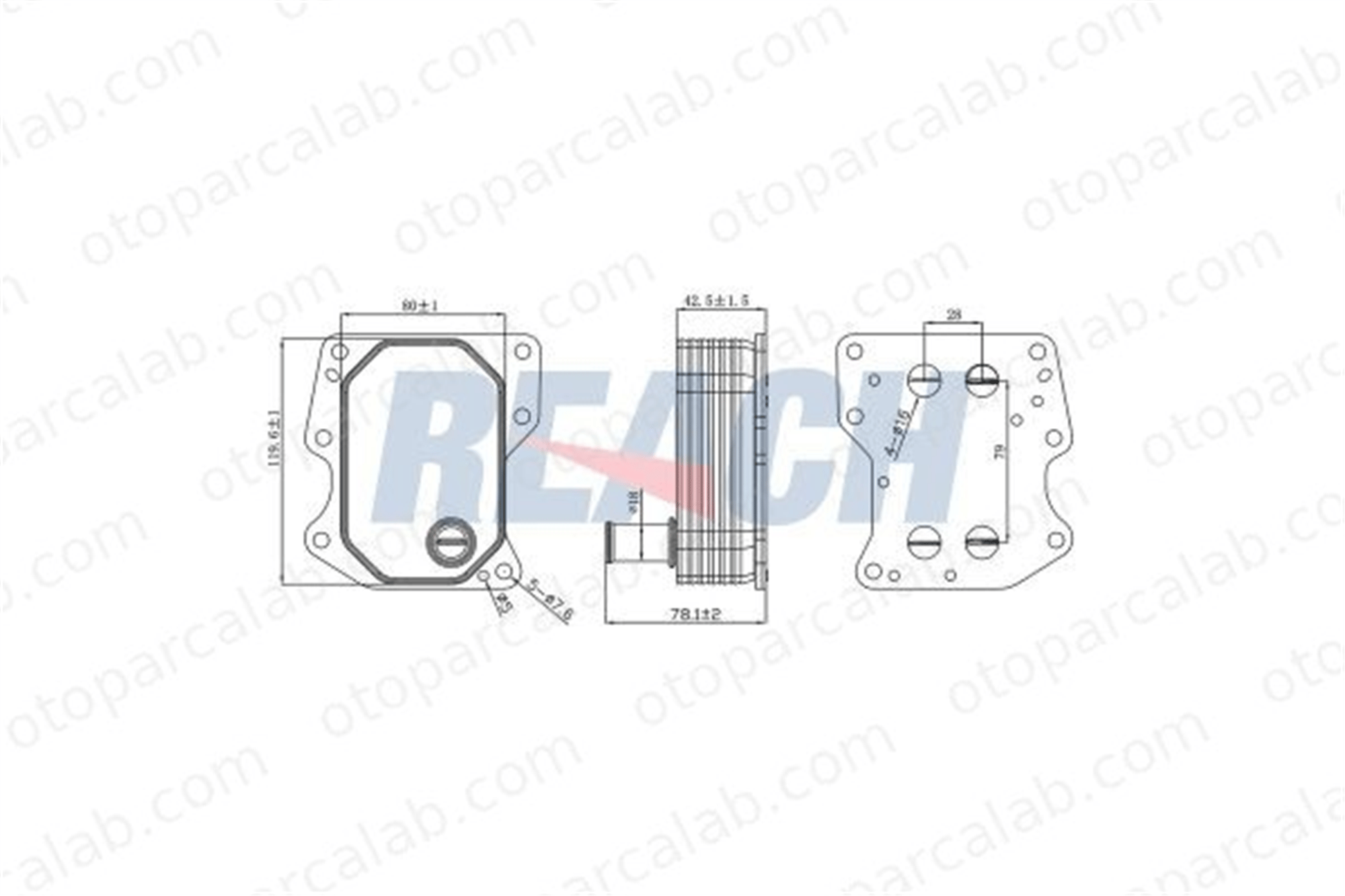 BSG 30-506-021 Motor Yağ Soğutucu FORD TRANSIT Panelvan/Van TRANSIT Platform şasi BK3Q6B624CD 1469718