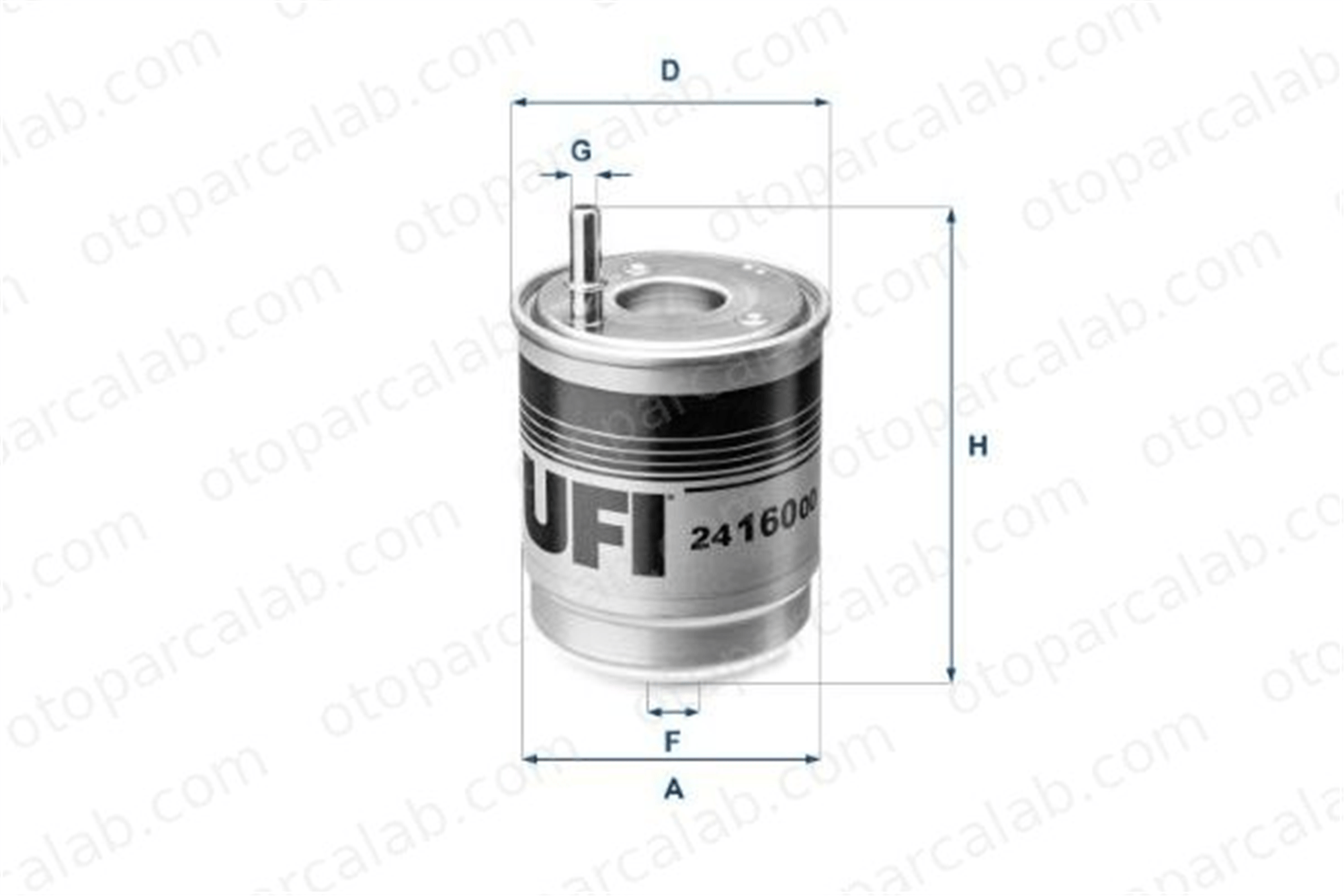 BSG 40-130-026 Yakıt Filtresi HYUNDAI i30 KIA CEED 31922H6970
