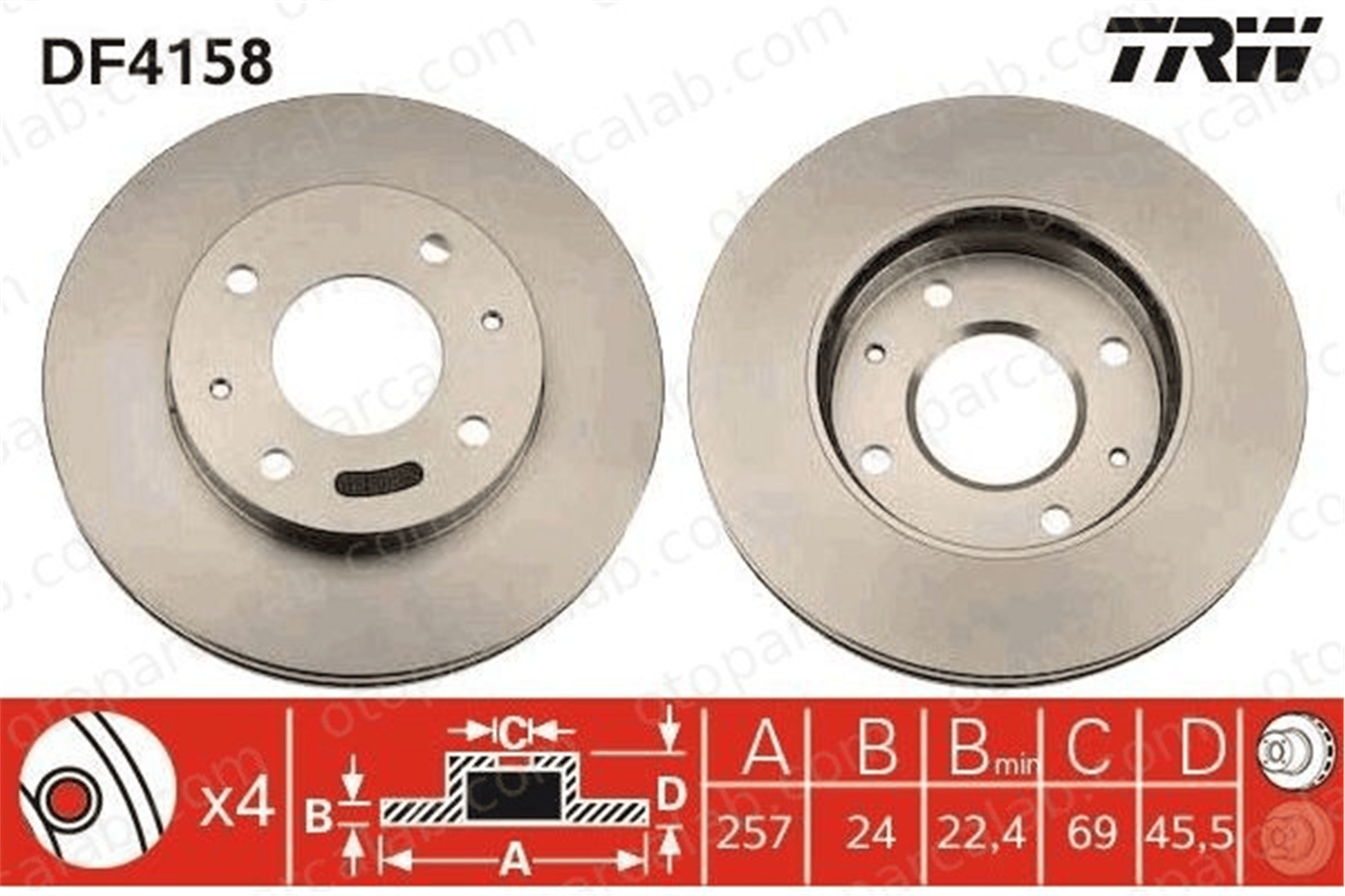BSG 40-210-053 Fren Disk Ayna Ön Sağ ve Sol HYUNDAI LANTRA II LANTRA II Station wagon 5171238100