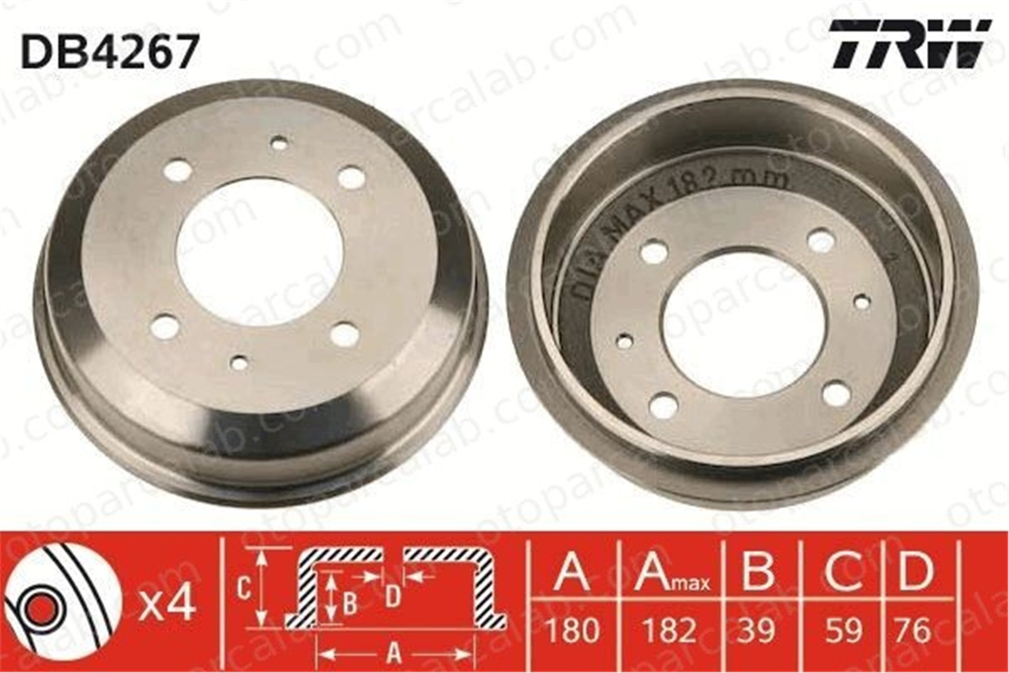 BSG 40-225-014 Kampana Arka Sağ veya Sol HYUNDAI ACCENT II ACCENT I 5841122100