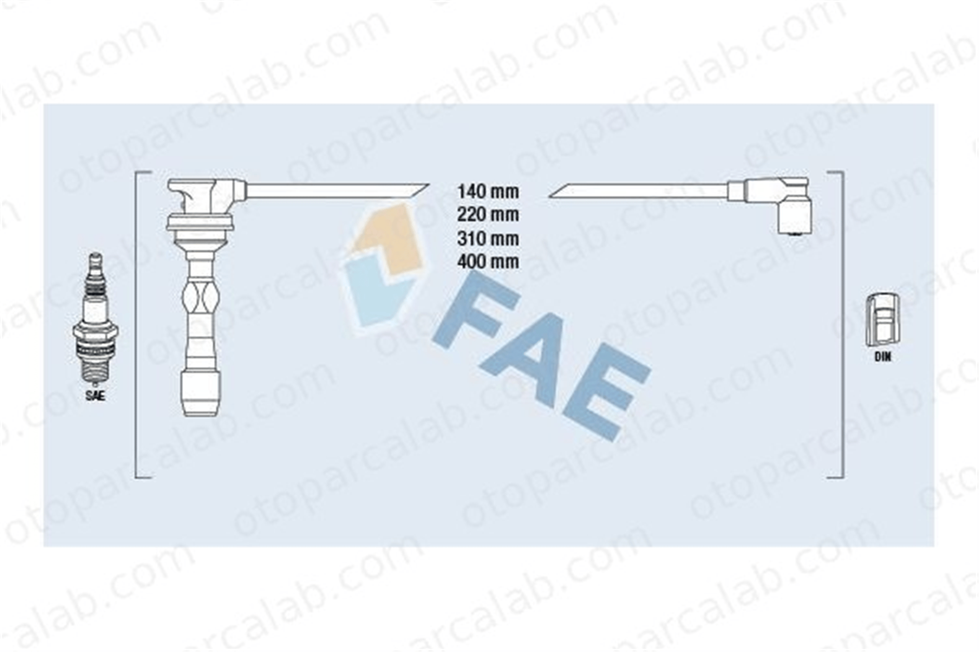 BSG 40-839-005 Buji Kablosu HYUNDAI i10 I i20 II 2745003000 134118
