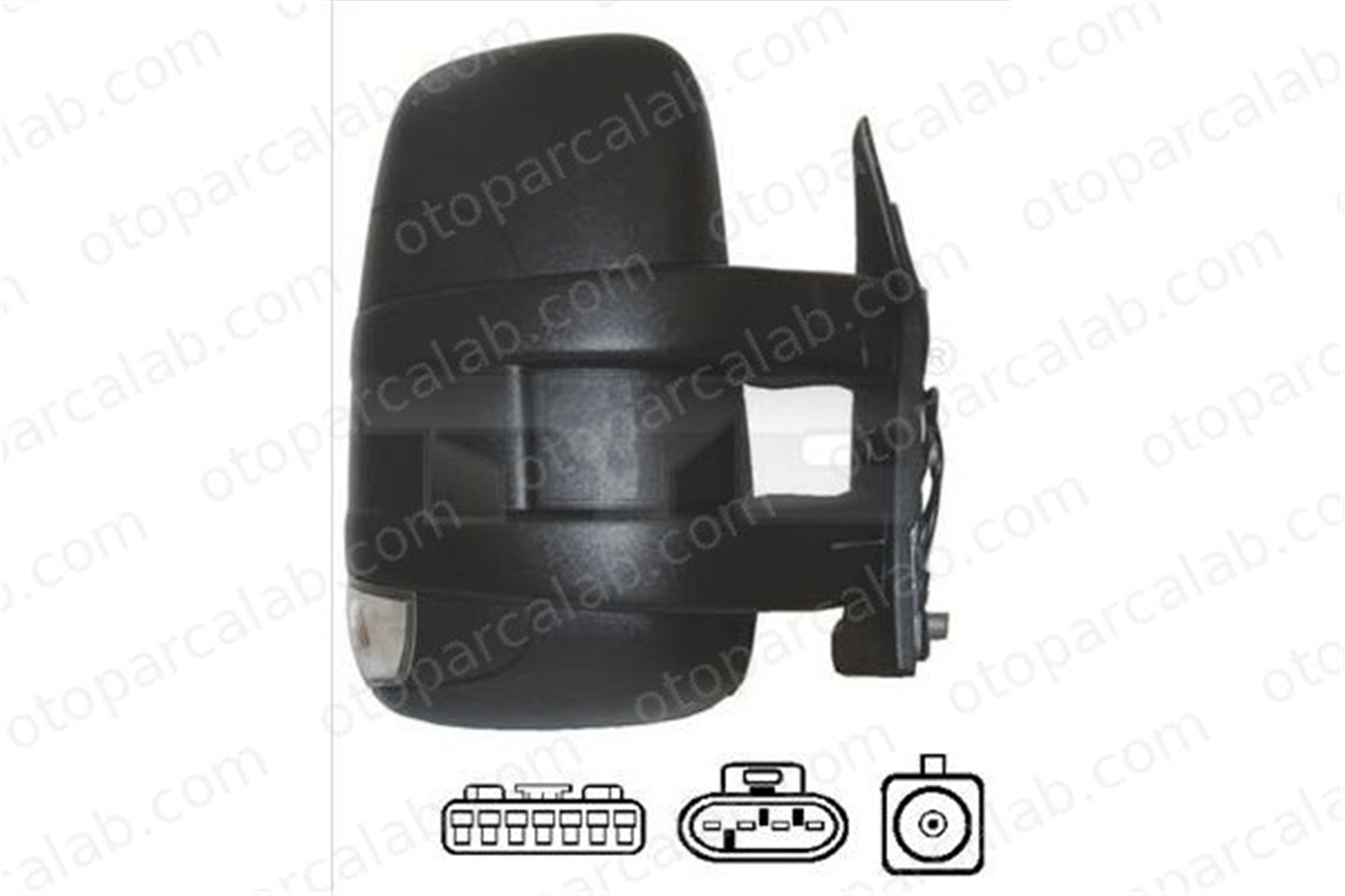 BSG 42-900-002 Dikiz Aynası Dış Sağ IVECO DAILY V Panelvan/Van DAILY V Platform şasi 5801367641 3801927