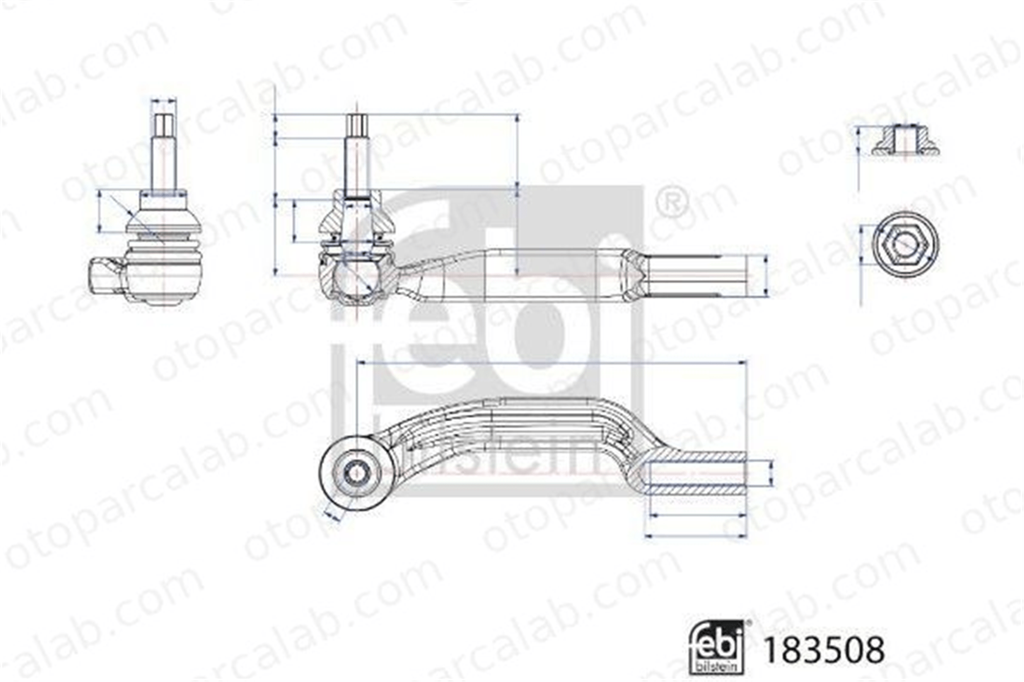 BSG 60-310-347 Rot Başı Sol MERCEDES-BENZ B-SERISI Sports Tourer GLA A2473308501 2473308501