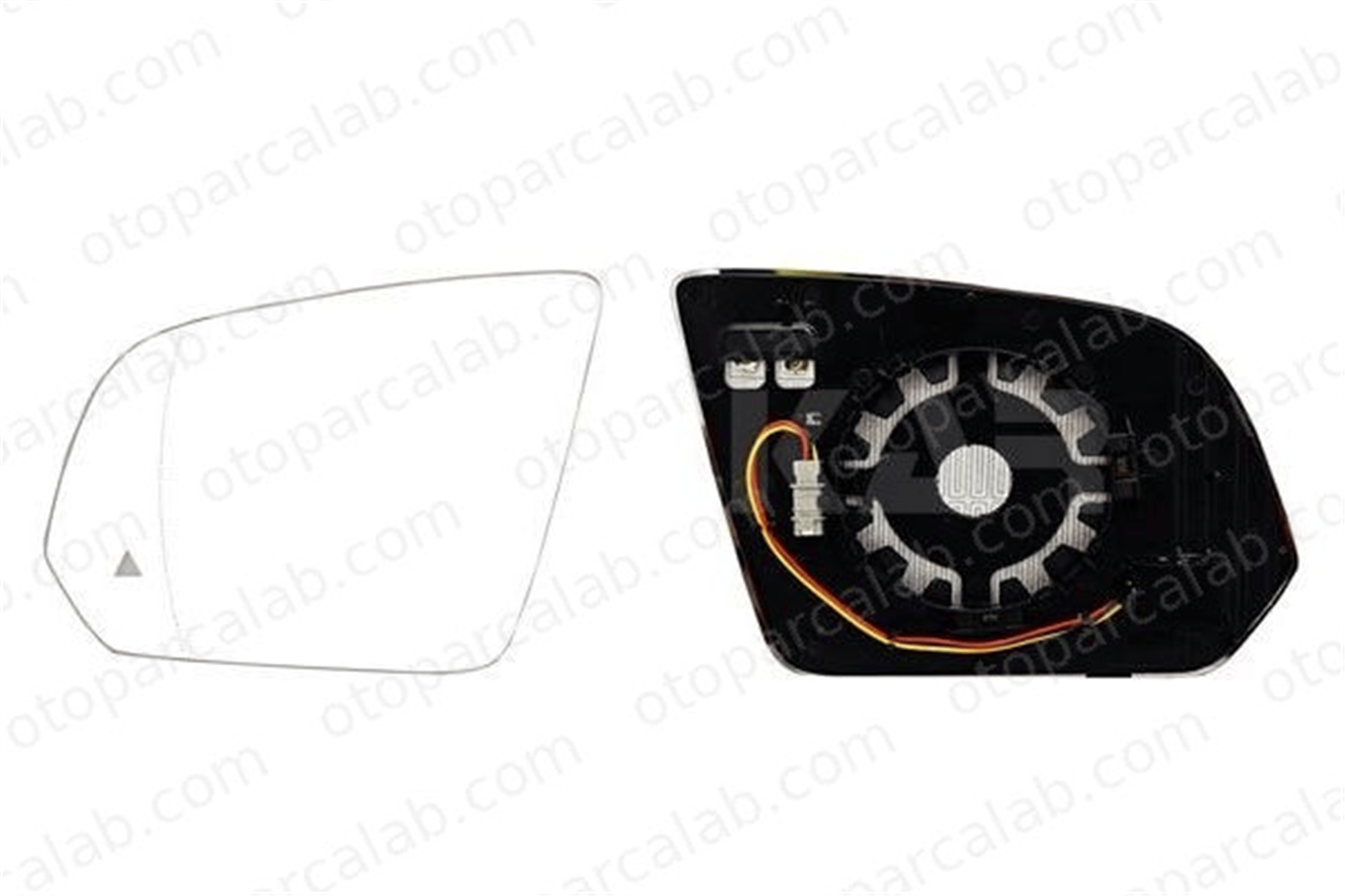 BSG 60-910-056 Ayna Camı Dış Sol MERCEDES-BENZ VITO Mixto VITO Tourer A4478110433