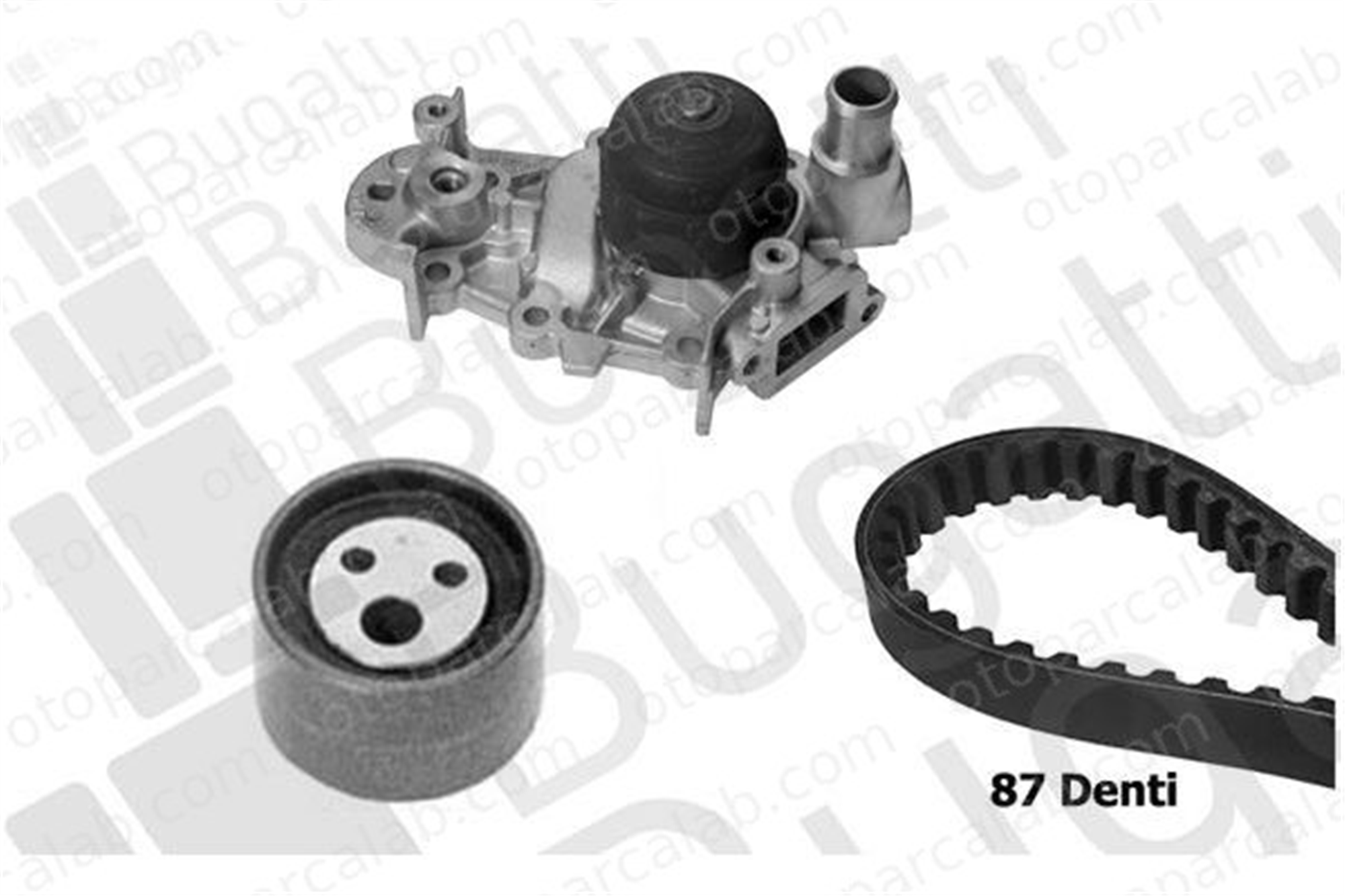 BSG 75-500-008 Devirdaim Su Pompası RENAULT CLIO I TWINGO I 7700864596 PA7717