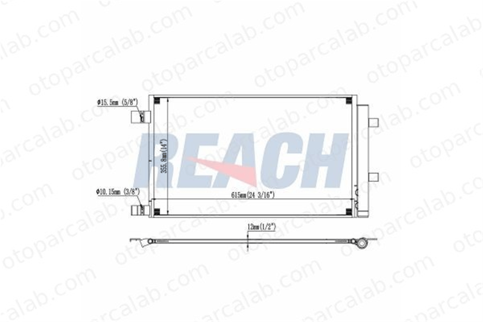 BSG 75-525-028 Klima Radyatörü NISSAN QASHQAI II SUV RENAULT TALISMAN 921004575R 9211000Q0C