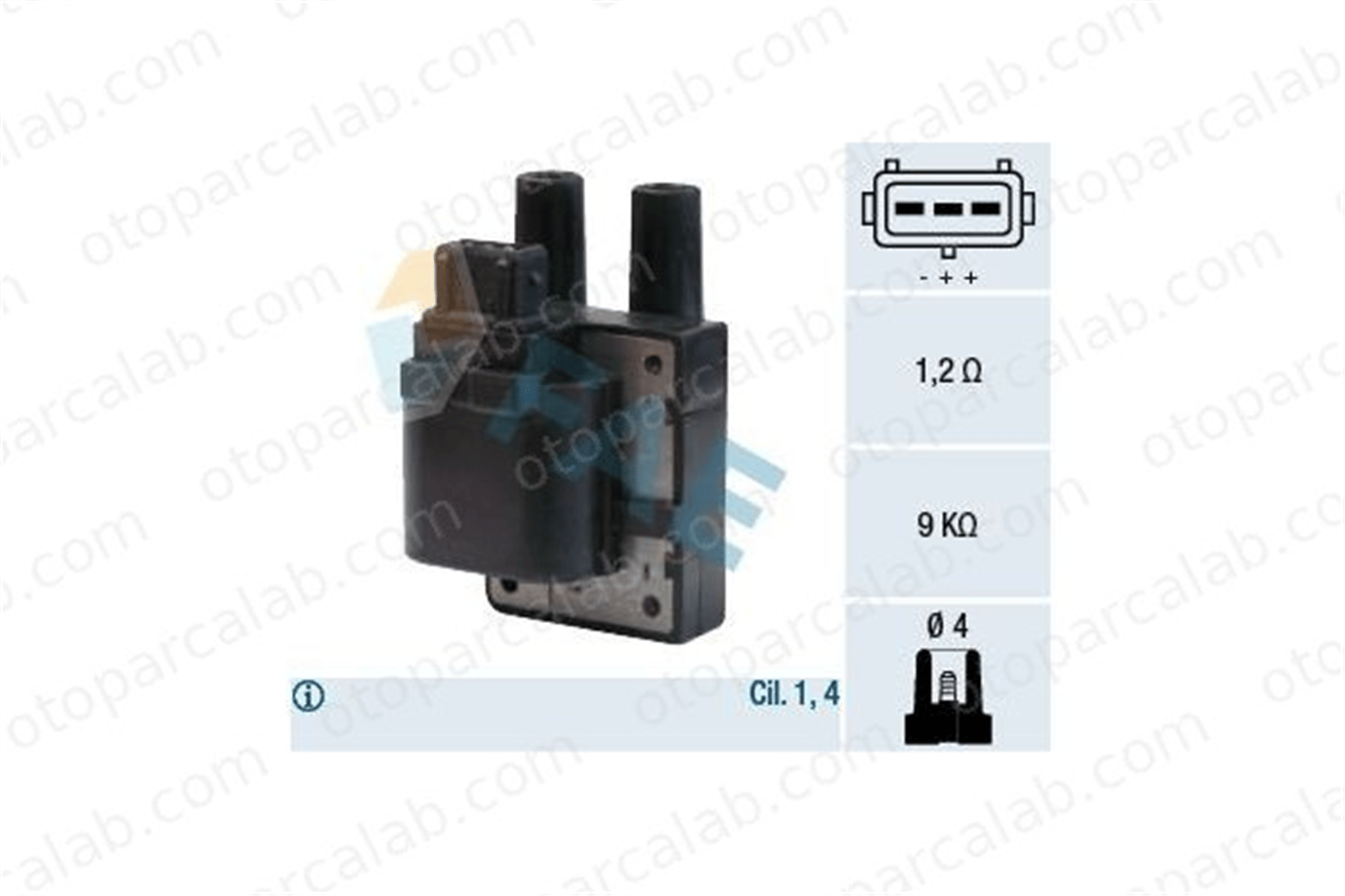 BSG 75-835-005 Ateşleme Bobini RENAULT MEGANE I CLIO II 7700100589 138759