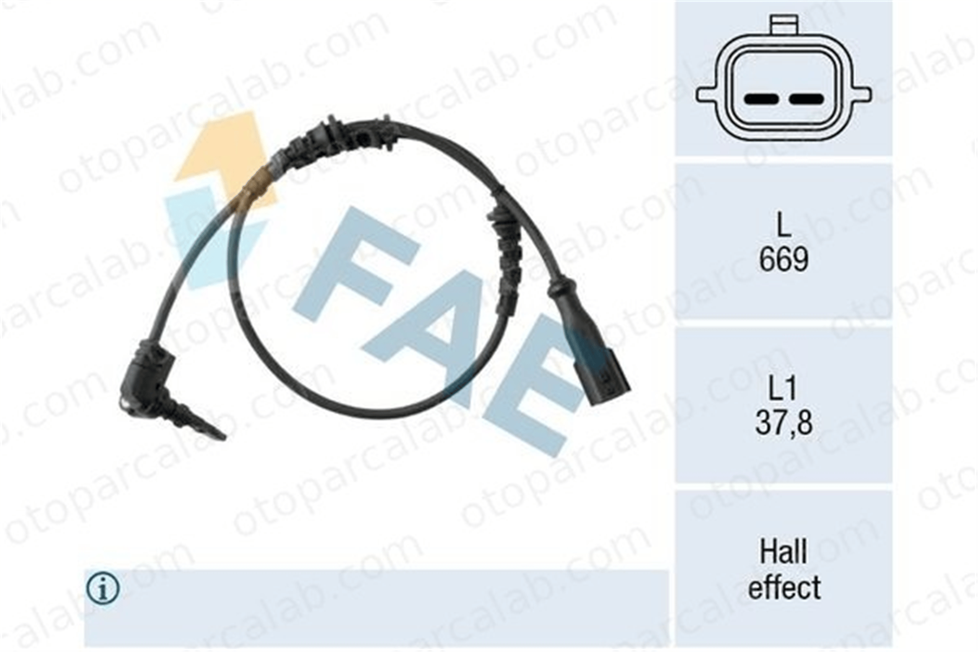 BSG 75-840-018 Abs Sensörü Ön Sağ veya Sol RENAULT MEGANE IV Hatchback MEGANE IV Grandtour 479103473R