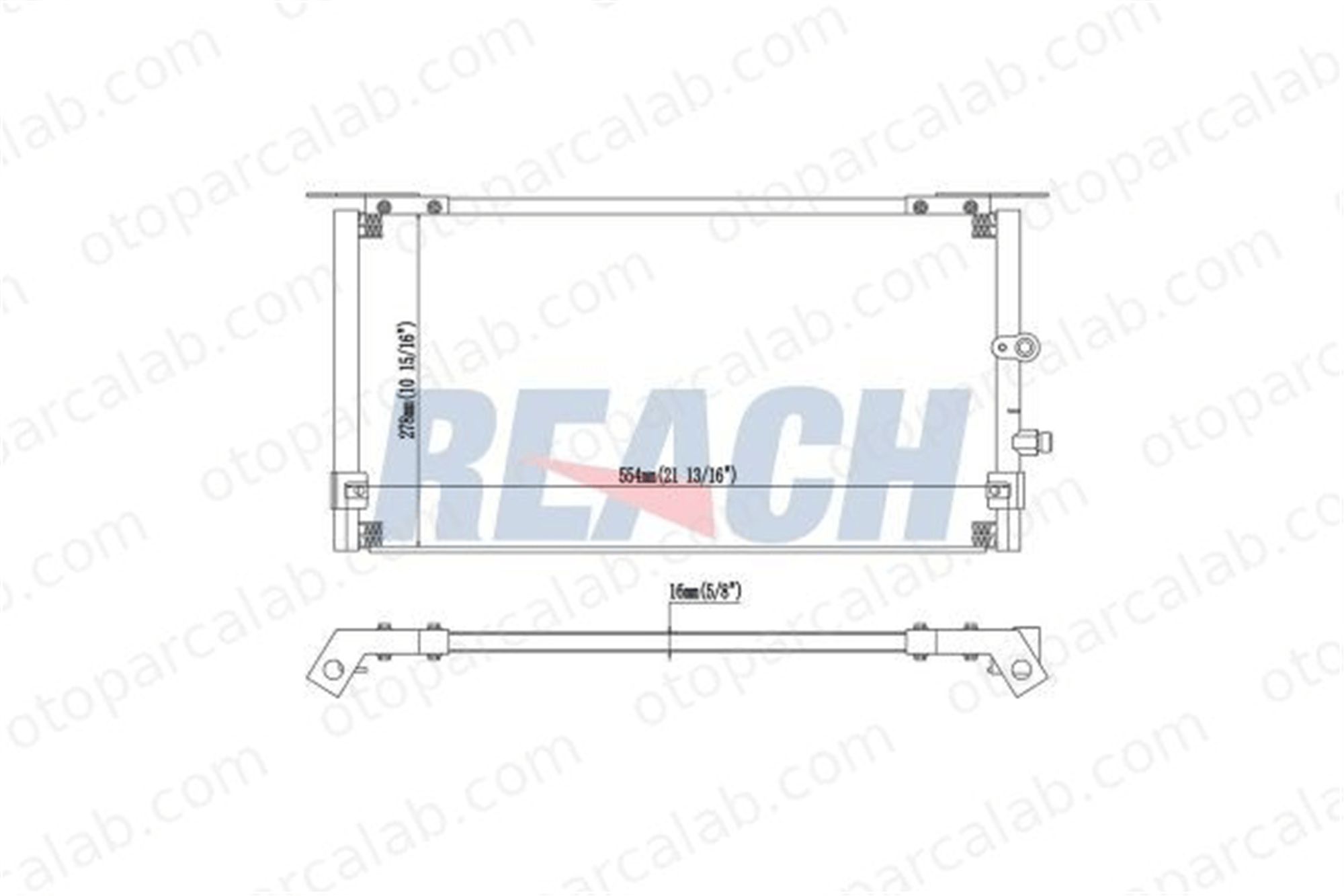 BSG 85-525-006 Klima Radyatörü TOYOTA HILUX V Pick-up HILUX VI Pick-up 8846035200