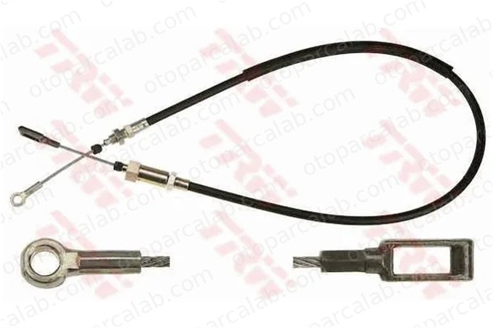 CAVO 1102 6870 El Fren Teli Ön Sağ veya Sol CITROËN JUMPER Panelvan/Van JUMPER Minibüs/Otobüs 1337455080 4745V7
