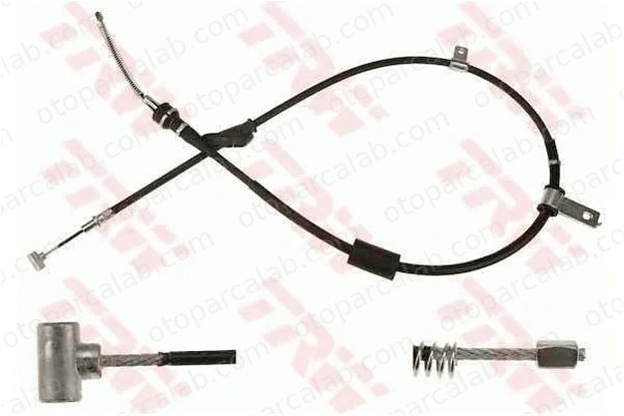 CAVO 2102 606 El Fren Teli Arka Sağ veya Sol SUZUKI SWIFT II Hatchback SWIFT Cabrio 5440060B00
