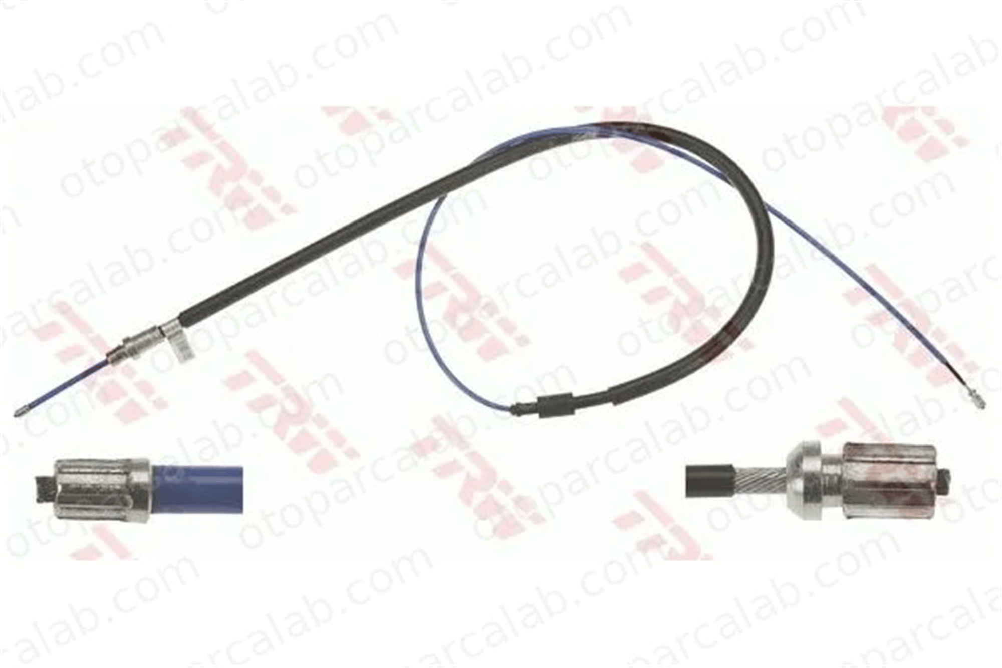 CAVO 4502 603 El Fren Teli Arka Sağ veya Sol CITROËN C2 PEUGEOT 1007 4745W3 474615