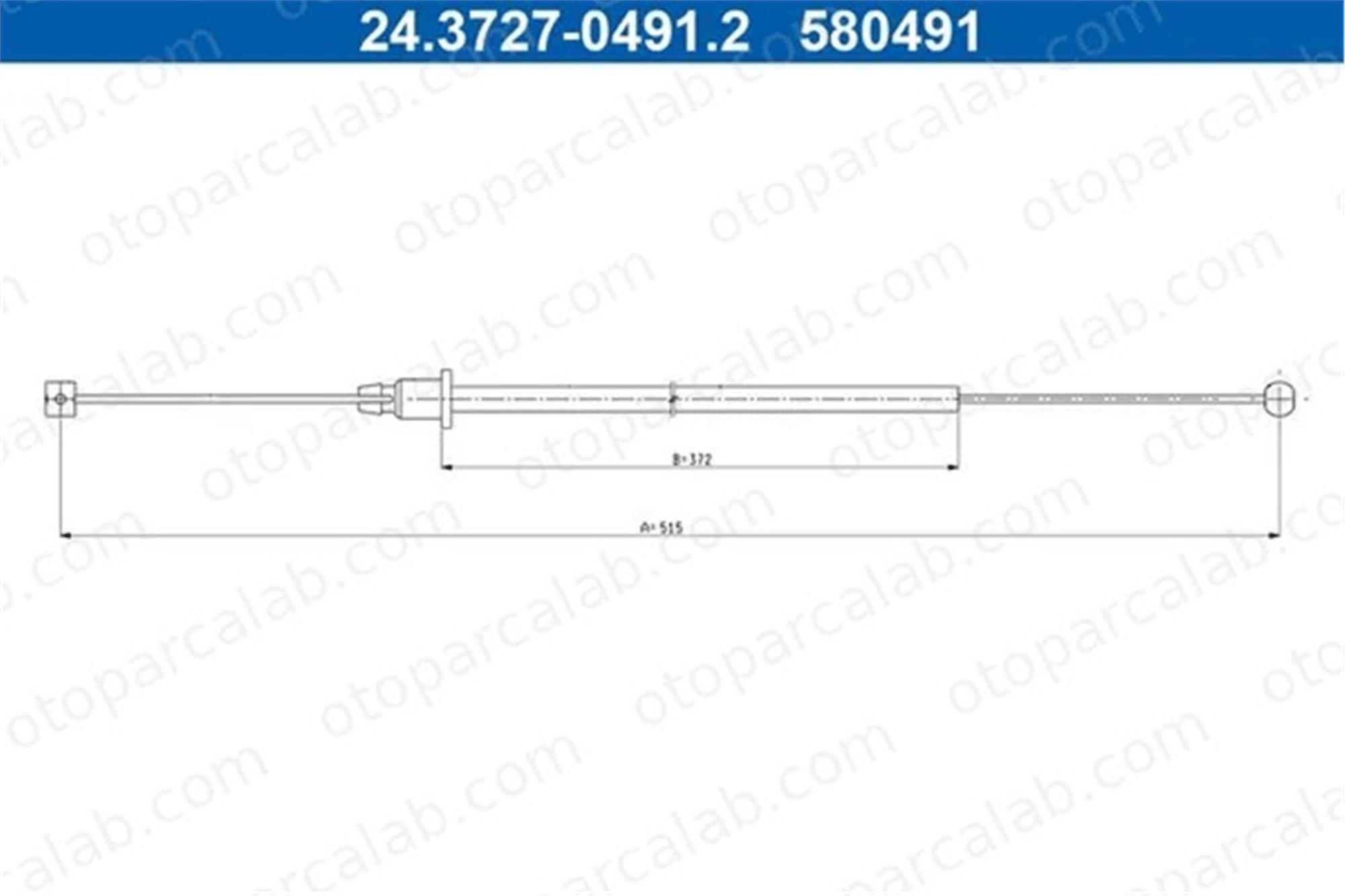 CAVO 5502 722 El Fren Teli Ön Sağ veya Sol MERCEDES-BENZ E-SERISI E-SERISI T-Model 2114200085 A2114200085