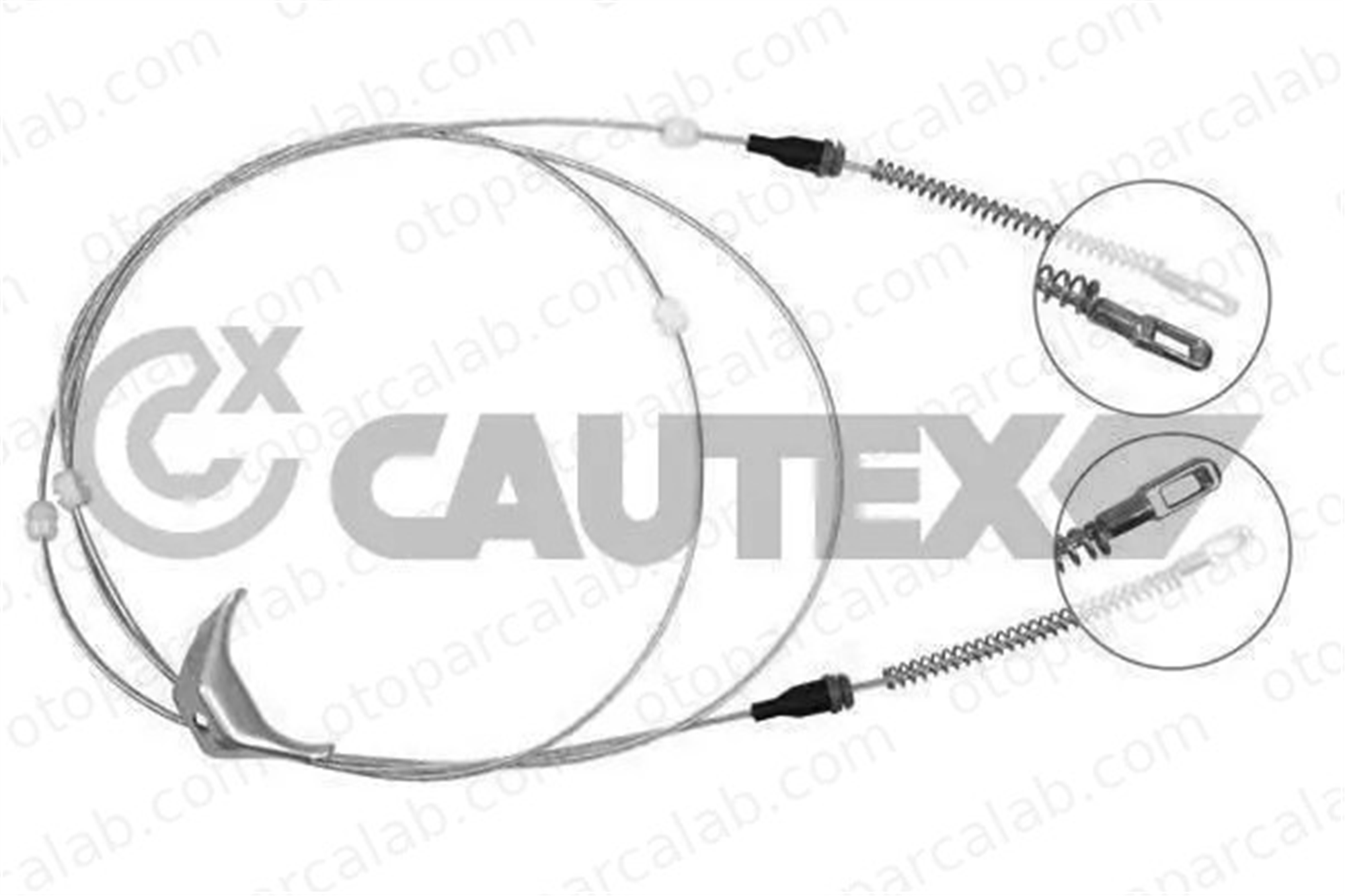 CAVO 5902 635 El Fren Teli Arka Sağ veya Sol OPEL ASCONA B MANTA B 522555 90193364