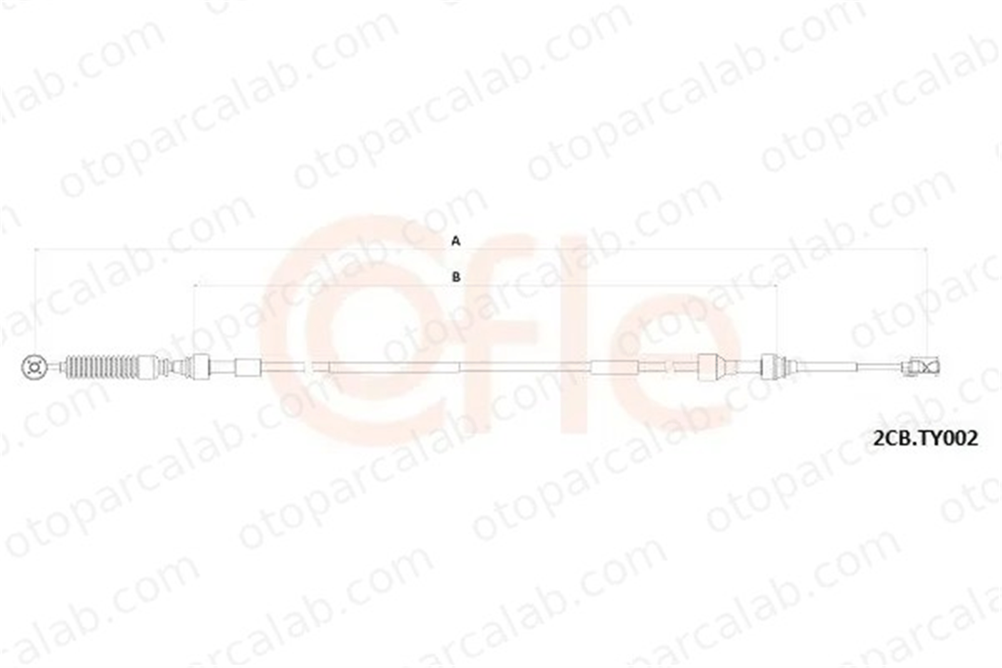 CAVO 6814 603 Vites Değiştirme Teli TOYOTA COROLLA COROLLA Station wagon 3382102140