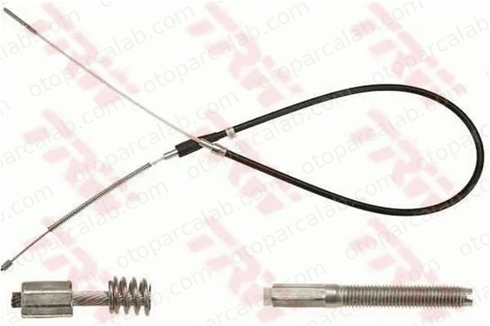 CAVO 7002 682 El Fren Teli Arka Sağ veya Sol VW LUPO I SEAT AROSA 6X0609721F 6X0500051A