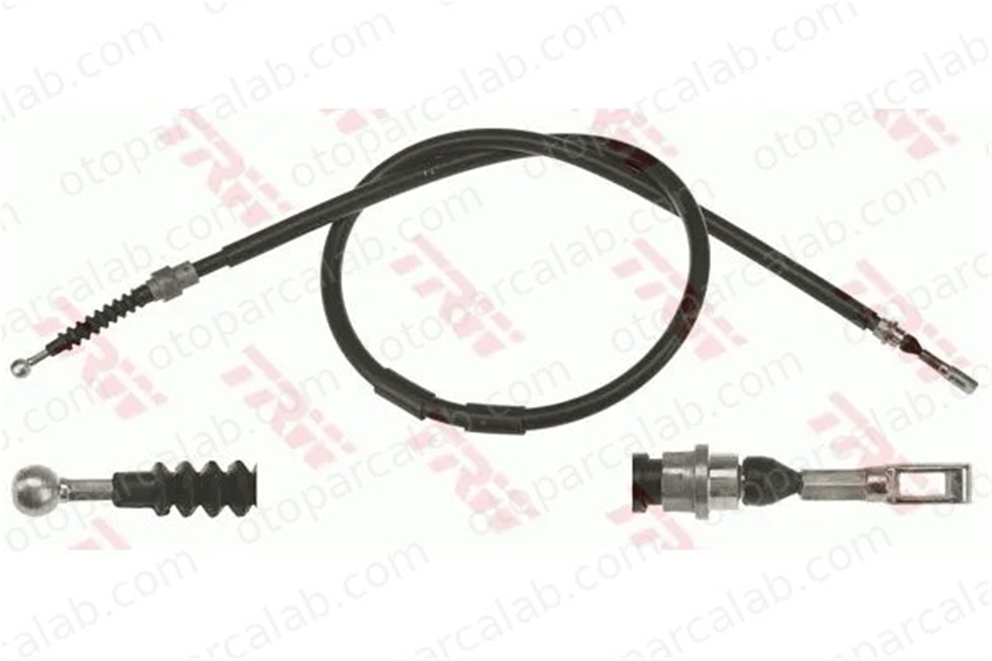CAVO 7002 705 El Fren Teli Arka Sağ veya Sol VW SHARAN SEAT ALHAMBRA 7M3609701 7M3609701D
