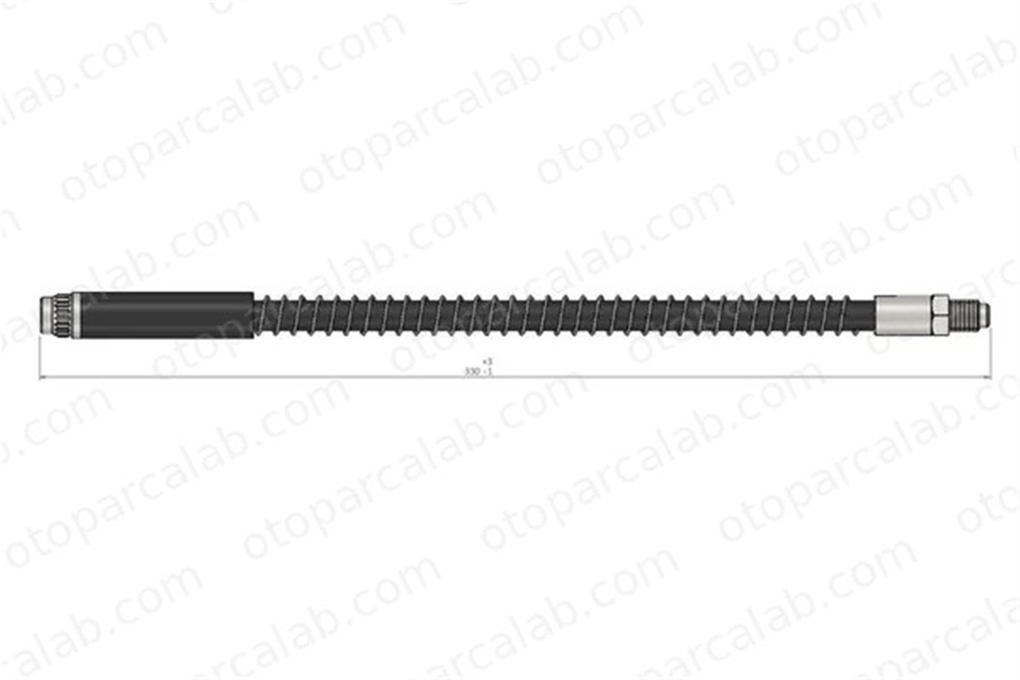 CAVO C900 276A Fren Hortumu Ön Sağ veya Sol PEUGEOT 206 Hatchback 206 SW 4806C1