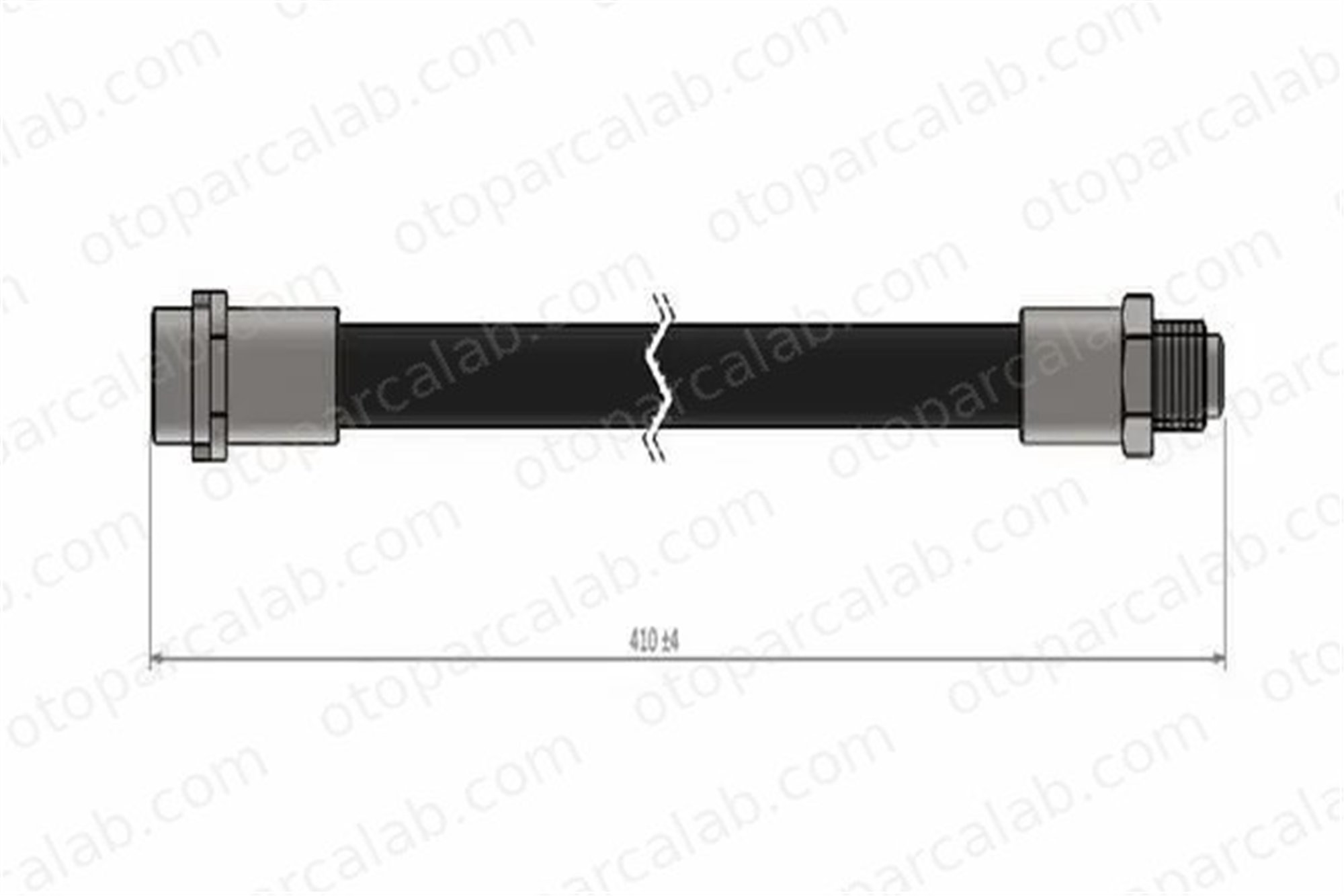 CAVO C900 317A Fren Hortumu Ön Sağ veya Sol MERCEDES-BENZ C-SERISI C-SERISI T-Model A2044280435 2024280735