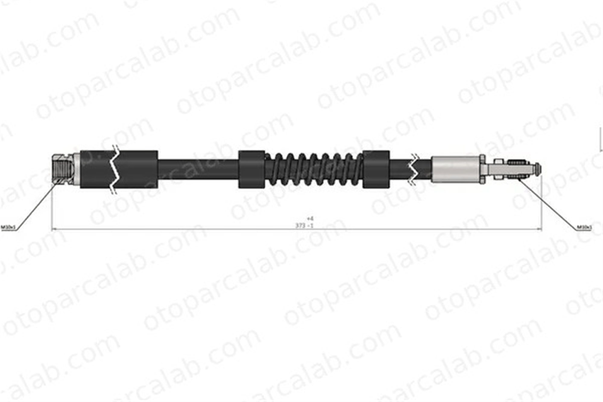 CAVO C900 340A Fren Hortumu Ön Sağ veya Sol FORD TOURNEO CONNECT TRANSIT CONNECT 2T142078AG 4447381