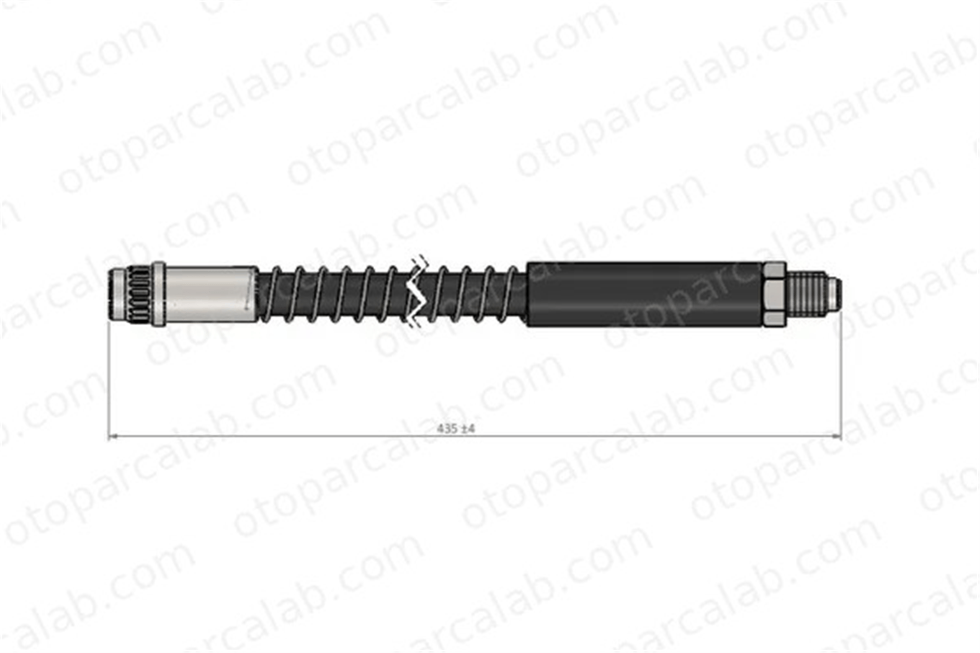CAVO C900 423A Fren Hortumu Orta OPEL MOVANO A Panelvan/Van 4415848 4620400QAA