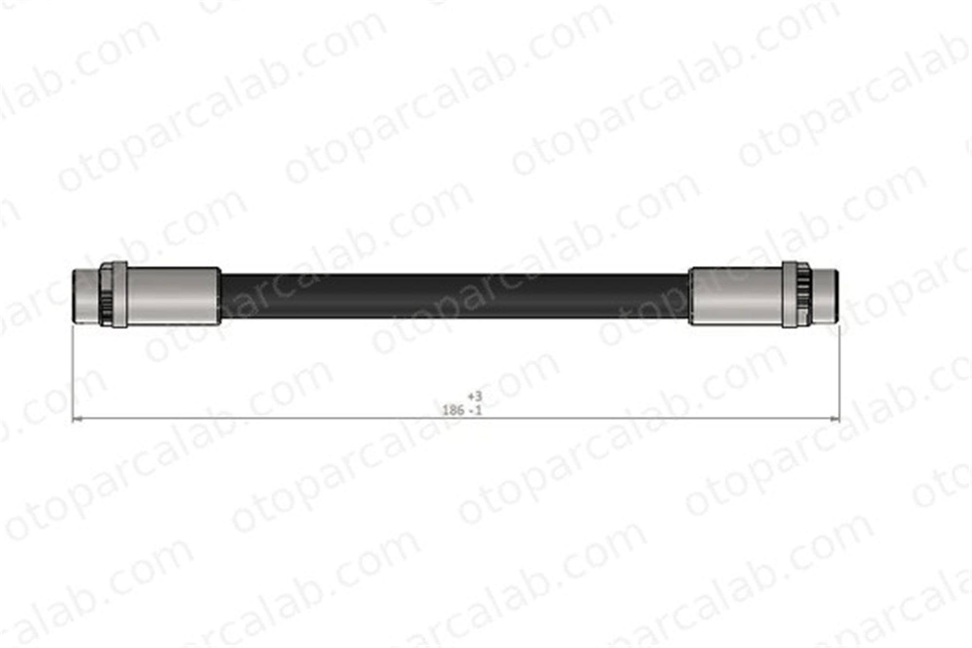 CAVO C900 598A Fren Hortumu Arka Sağ veya Sol CITROËN DS3 C3 II 4806K8 7700416273