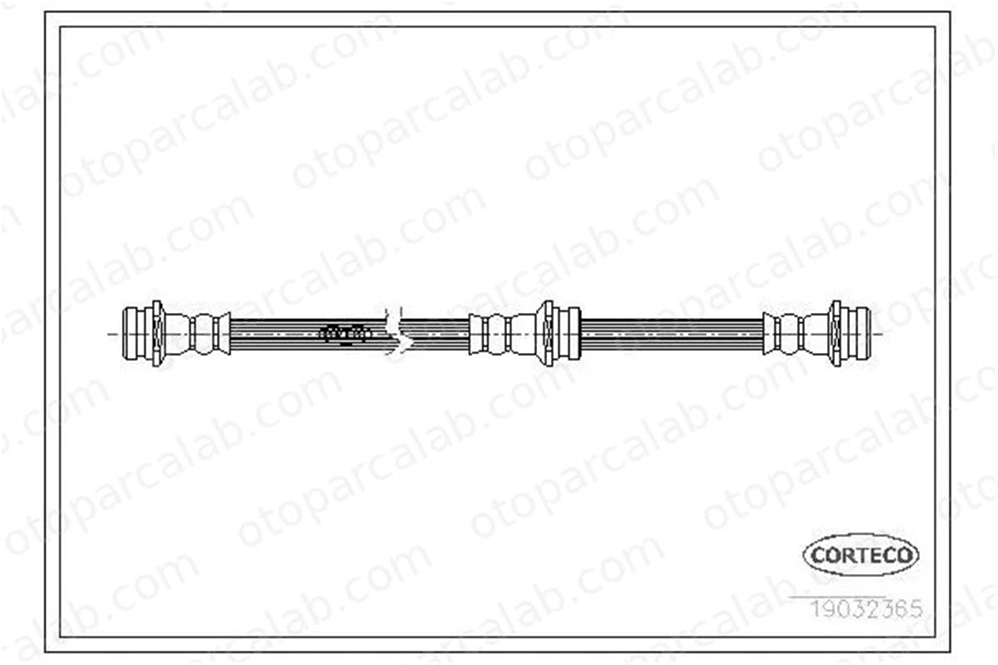 CAVO C900 605A Fren Hortumu Arka Sağ veya Sol SUZUKI SWIFT II Hatchback SWIFT II Sedan 5159060B00 515906BB00