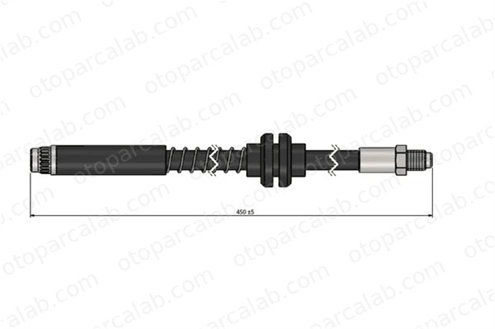 CAVO C900 699A Fren Hortumu Ön Sağ veya Sol FIAT ULYSSE CITROËN EVASION MPV 460682 480682