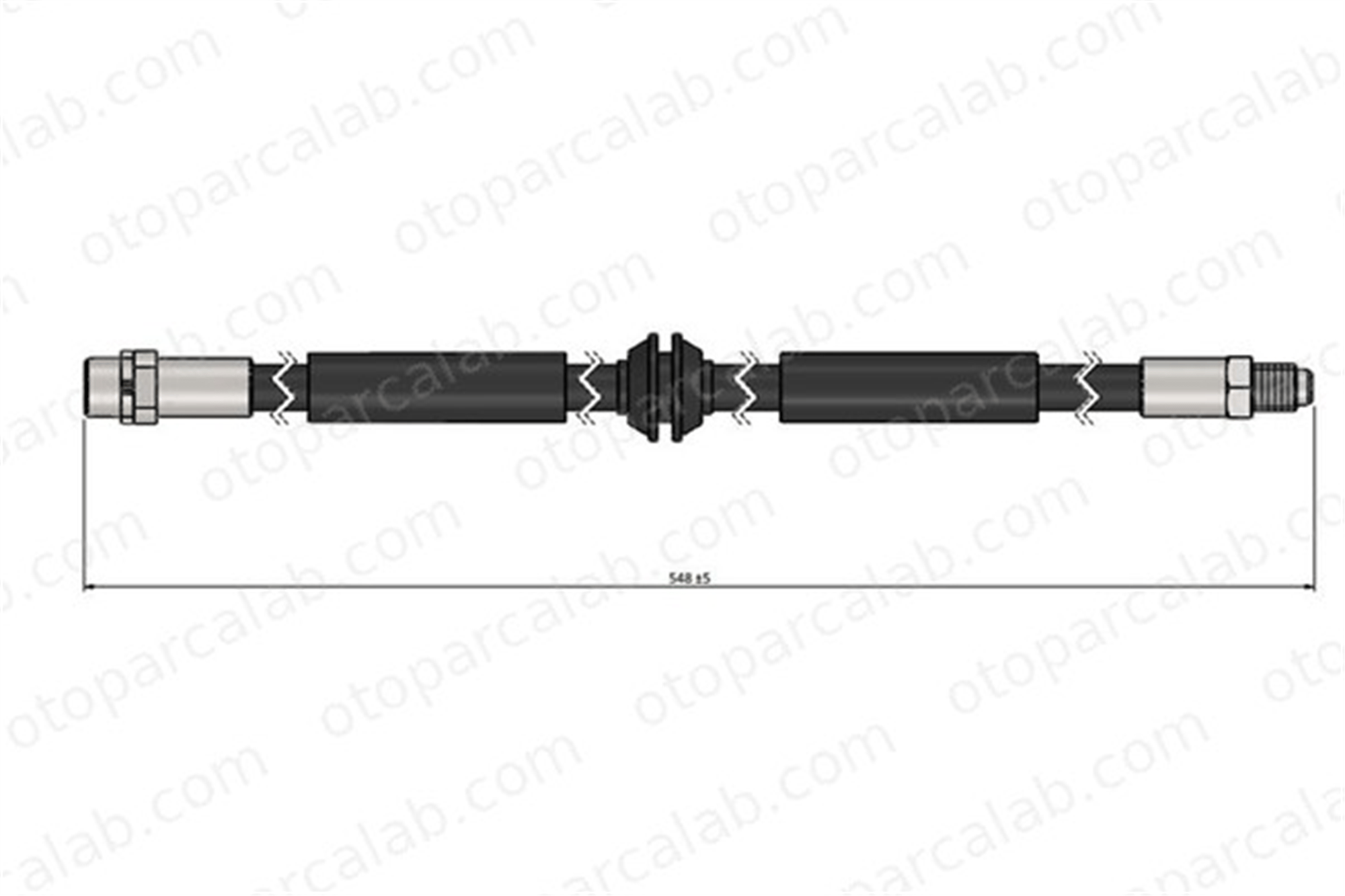 CAVO C900 885A Fren Hortumu Ön Sağ veya Sol MINI MINI MINI CLUBMAN 34306788442 34116772555