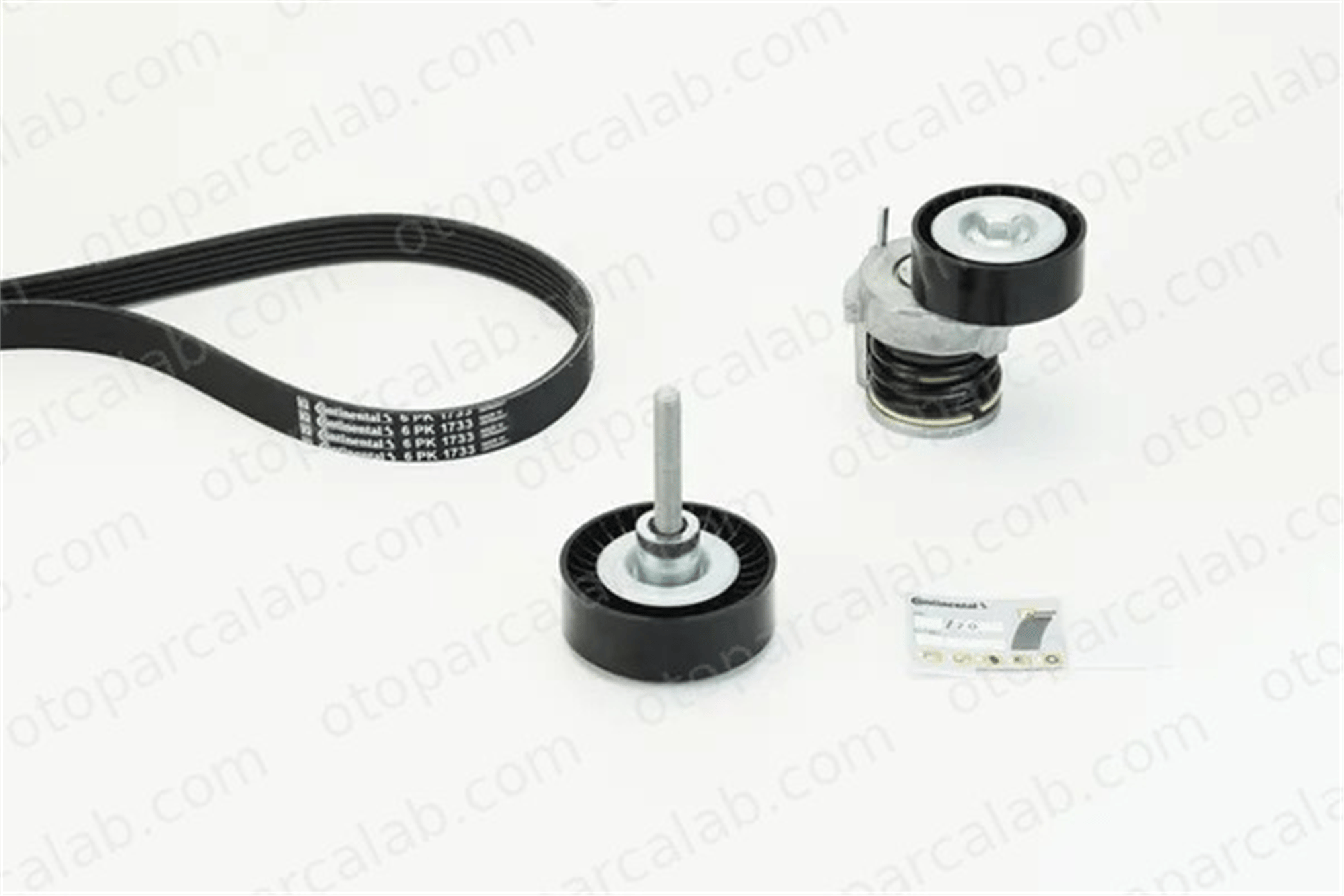 CONTINENTAL 6PK1733 K3 Vantilatör Kayış Seti VW GOLF PLUS V GOLF V 3C145299Q 03C145299Q