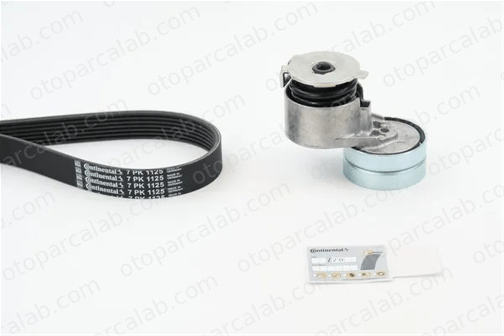CONTINENTAL 7PK1125K1 Vantilatör Kayış Seti RENAULT MEGANE II MEGANE II Sedan 7701477515 8200072113