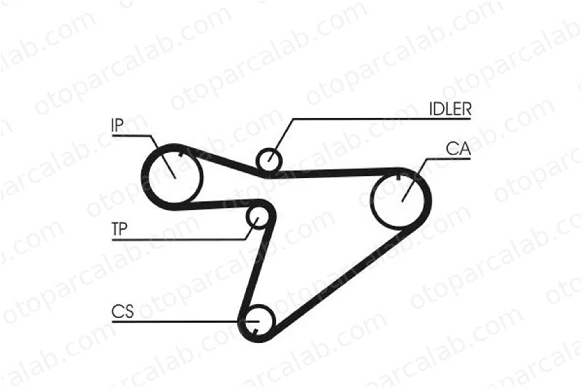 CONTINENTAL CT810 Triger Kayışı DAIHATSU WILDCAT/ROCKY ROCKY Hard Top 1356887306 1356887380