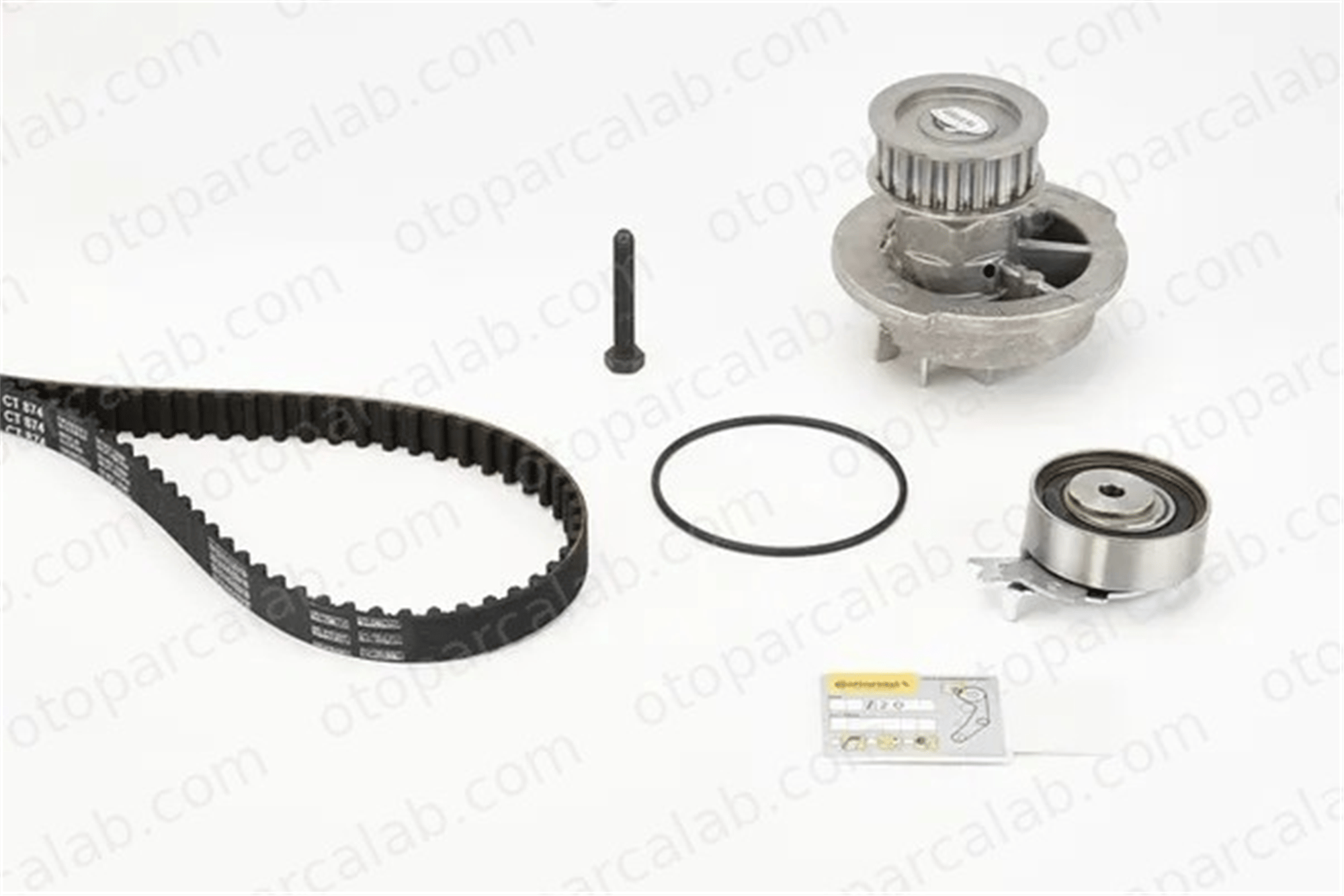 CONTINENTAL CT874WP5 Triger Kayış Seti DAEWOO LANOS CHEVROLET AVEO / KALOS Hatchback 55302703 96352407