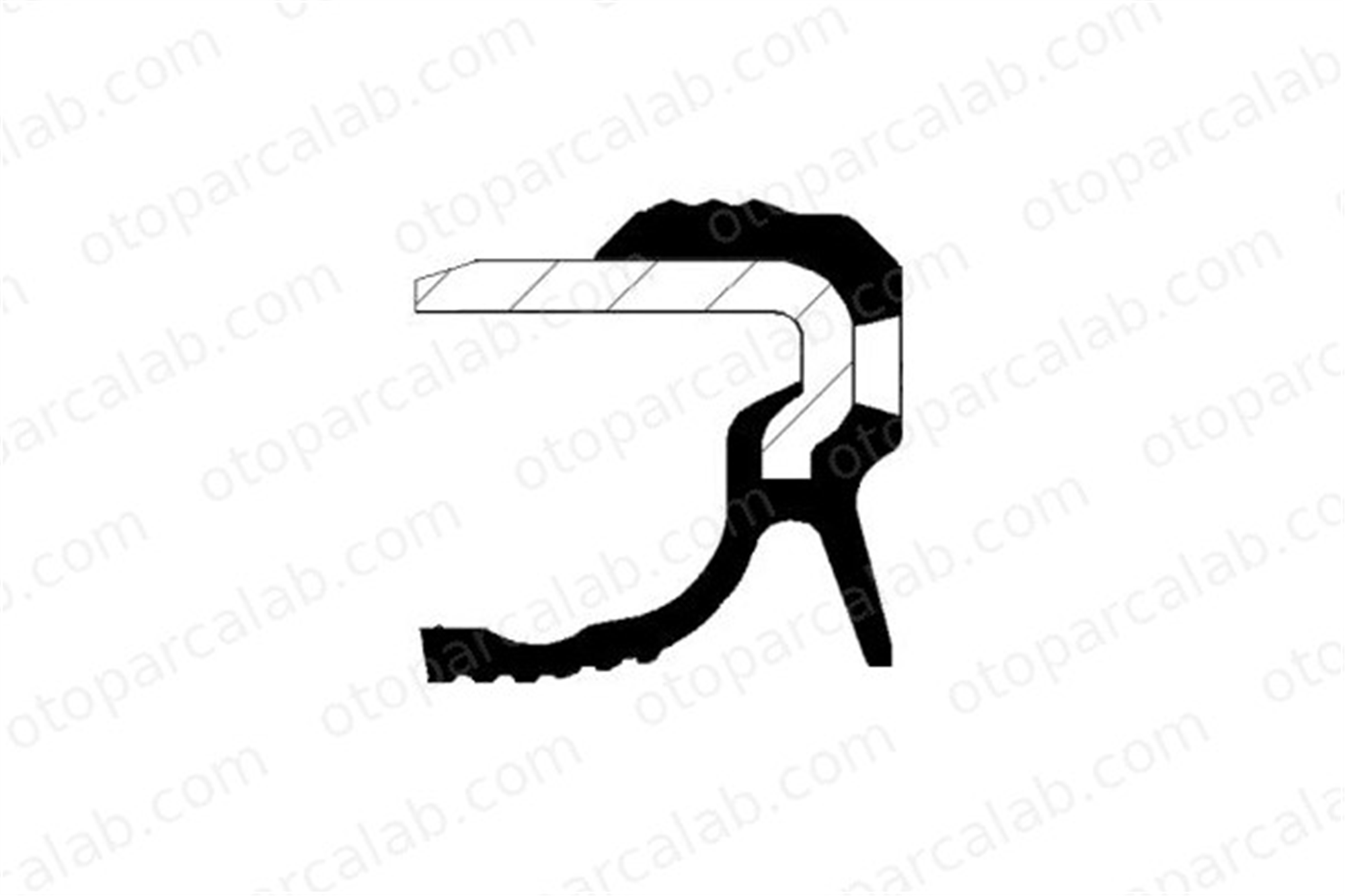 CORTECO 19036885B Krank Keçesi Arka BMW 1 5 11147797490 11148599771