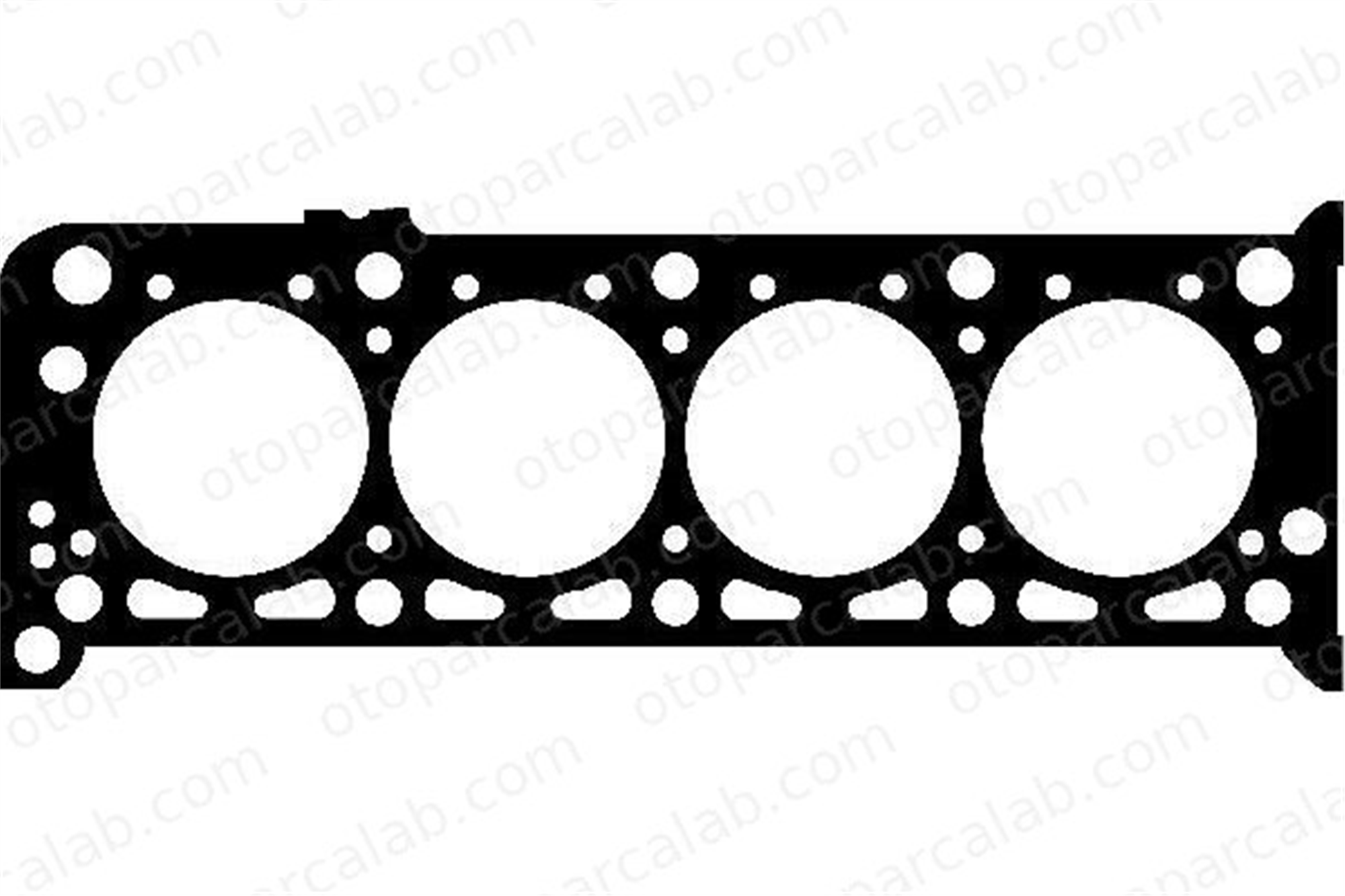 CORTECO 411305P Silindir Kapak Contası CITROËN BX VISA 411305P 209A6