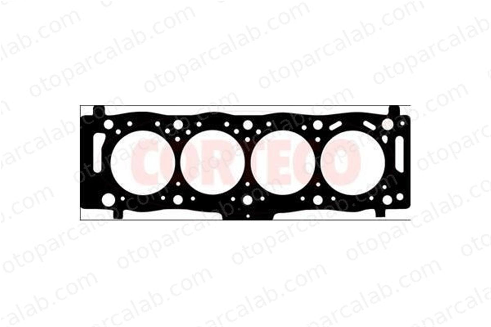 CORTECO 415057P Silindir Kapak Contası FIAT ULYSSE CITROËN C8 415057P 209AV