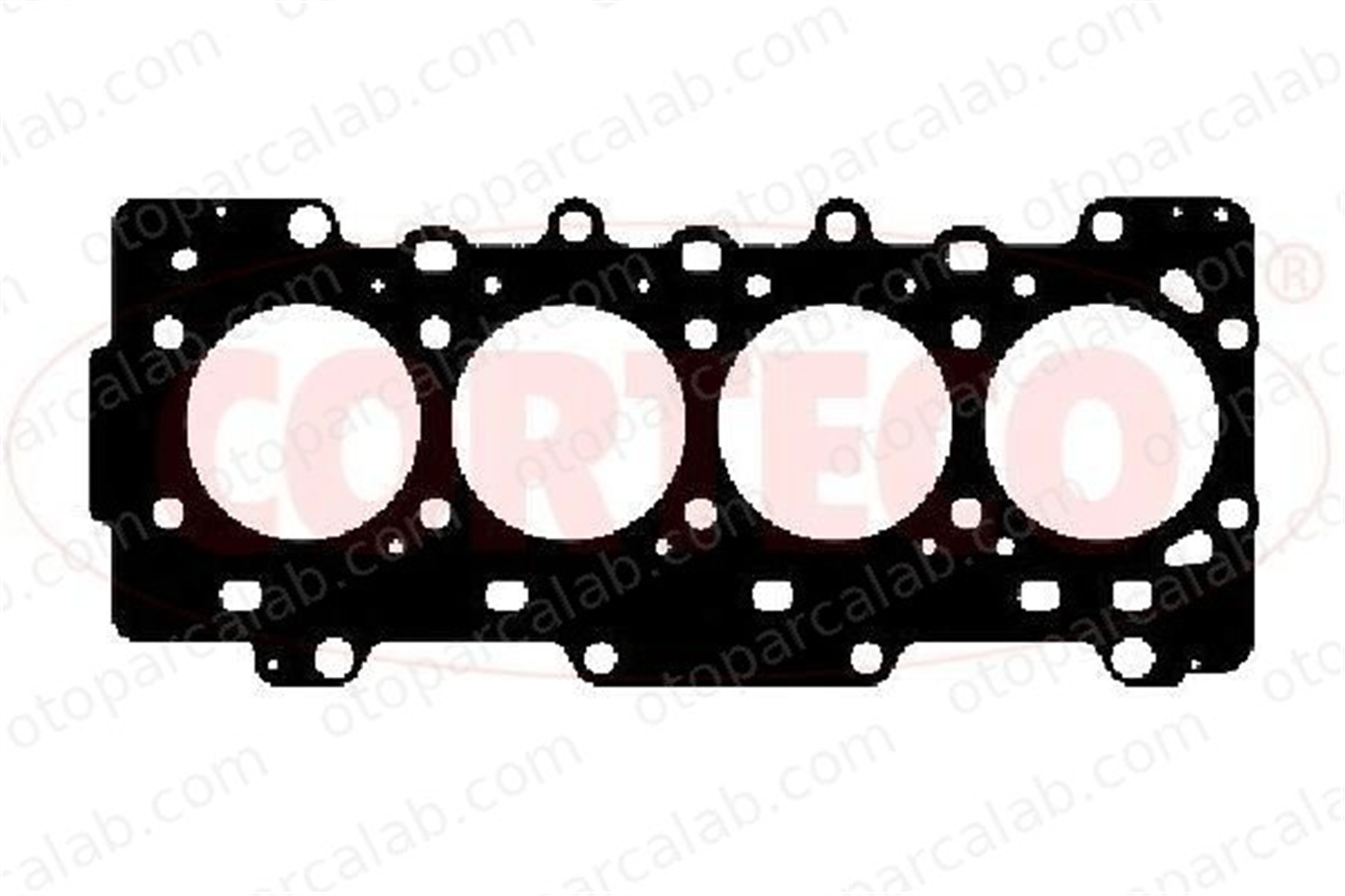 CORTECO 415596P Silindir Kapak Contası CHRYSLER VOYAGER IV DODGE NITRO 415596P 5166481AA
