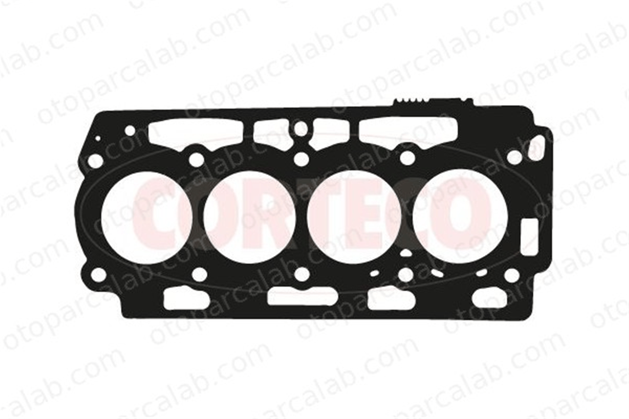CORTECO 49366748 Silindir Kapak Contası CITROËN BERLINGO Kasa/büyük limuzin PEUGEOT 2008 I AV6Q6051ED 209JS