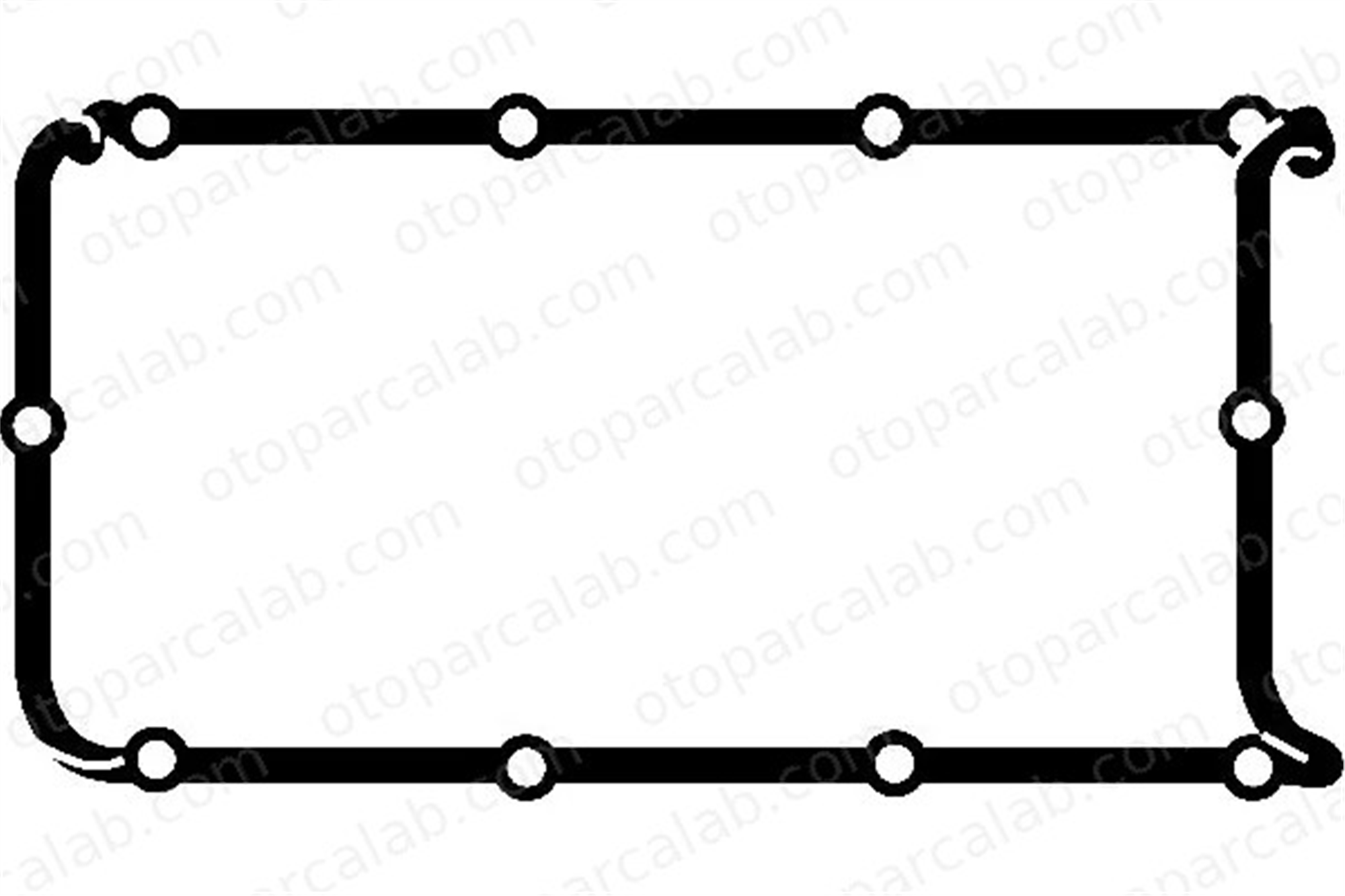 CORTECO 83023190 Üst Kapak Contası (Külbütör) PEUGEOT 405 I CITROËN BX 24974 0249.74