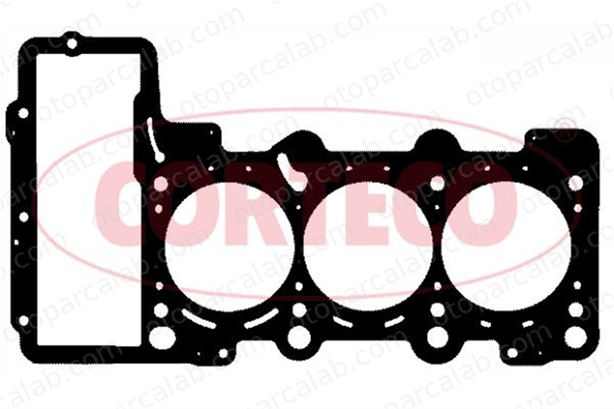 CORTECO 83415479 Silindir Kapak Contası AUDI A6 C6 Avant A6 C6 83415479 6E103148M